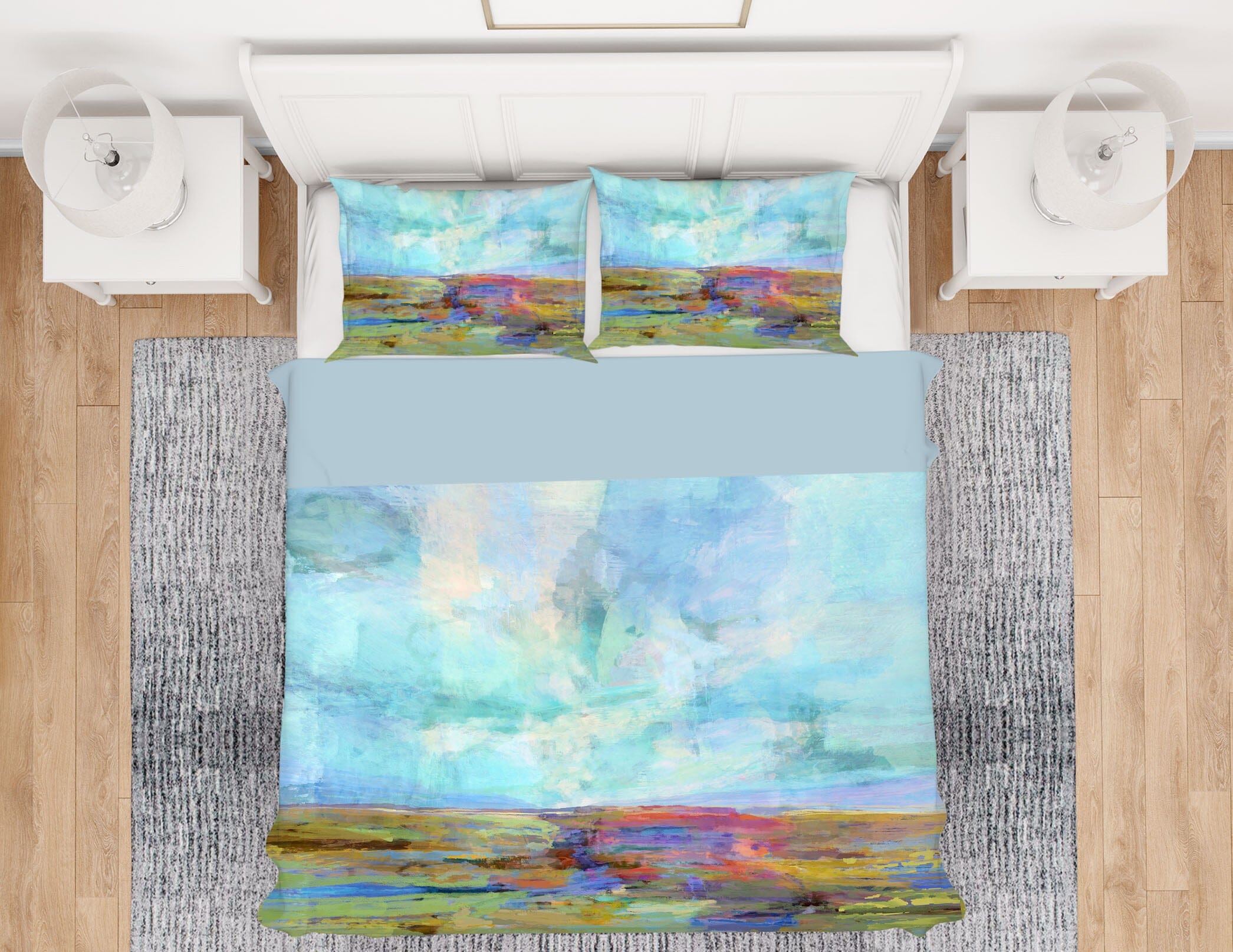 3D Prairie 2117 Michael Tienhaara Bedding Bed Pillowcases Quilt Quiet Covers AJ Creativity Home 