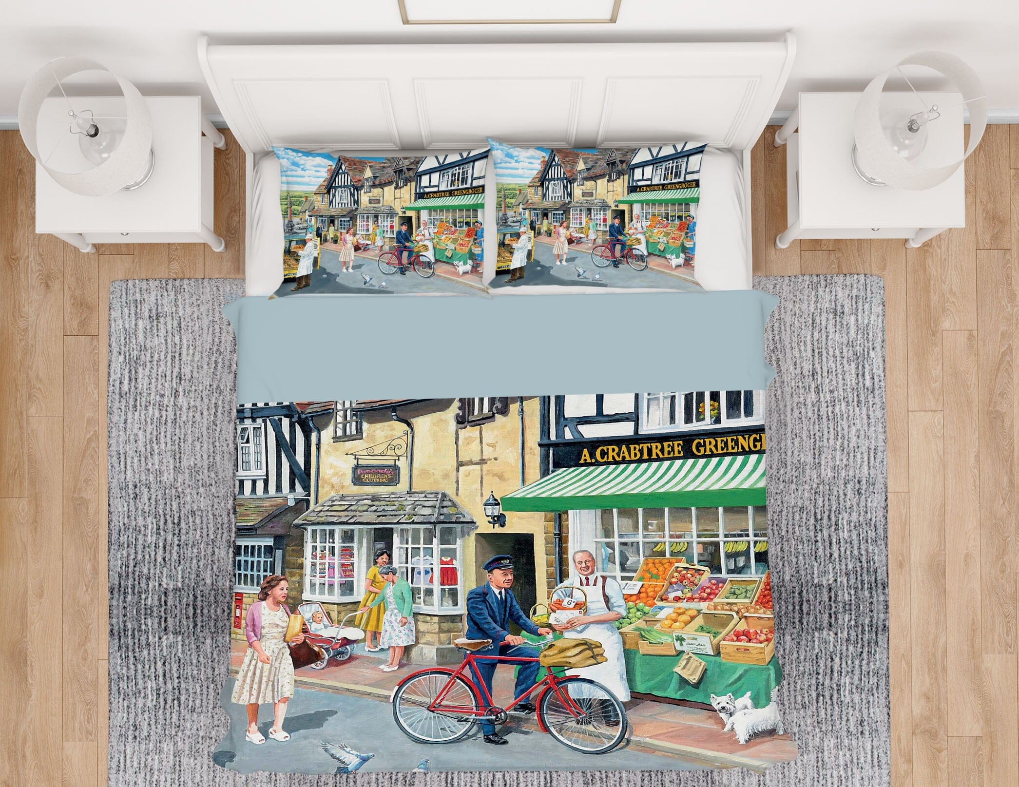 3D Letters For The Greengrocer 2035 Trevor Mitchell bedding Bed Pillowcases Quilt Quiet Covers AJ Creativity Home 