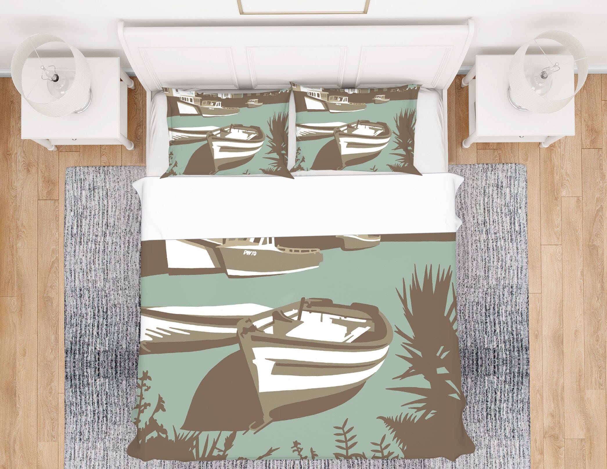 3D Padstow 2033 Steve Read Bedding Bed Pillowcases Quilt Quiet Covers AJ Creativity Home 