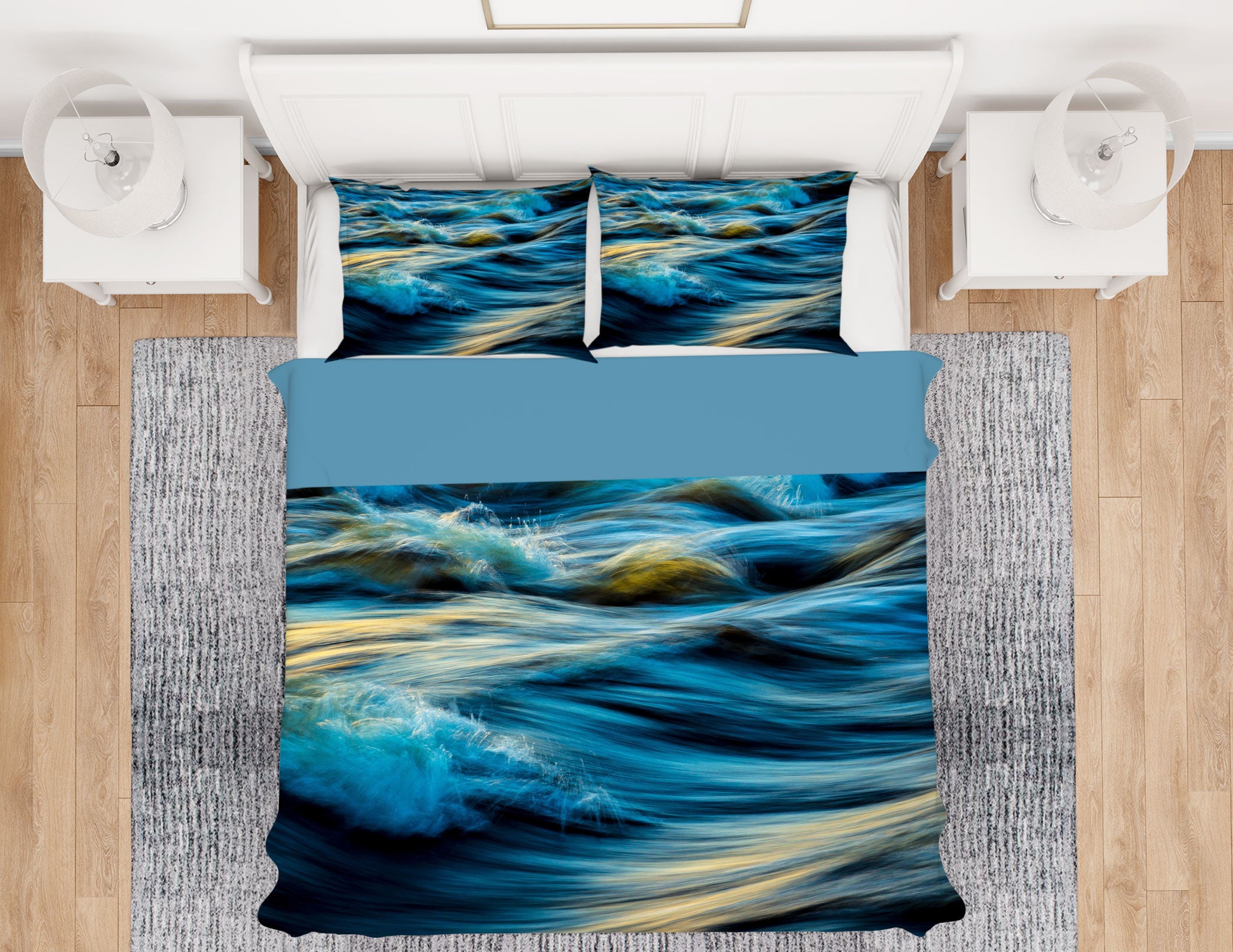 3D Sea Surface 12222 Bed Pillowcases Quilt