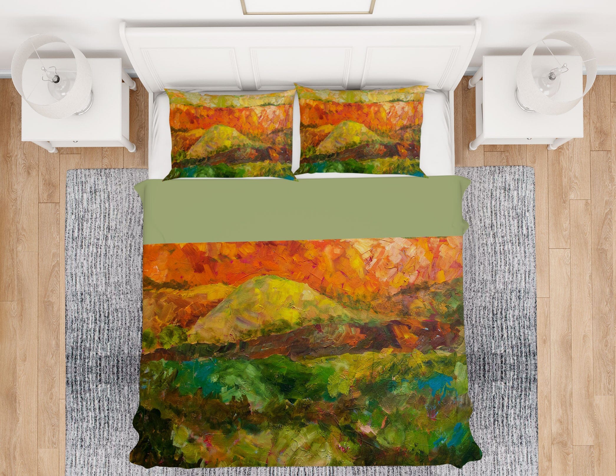 3D Valley Forest 122 Allan P. Friedlander Bedding Bed Pillowcases Quilt Quiet Covers AJ Creativity Home 