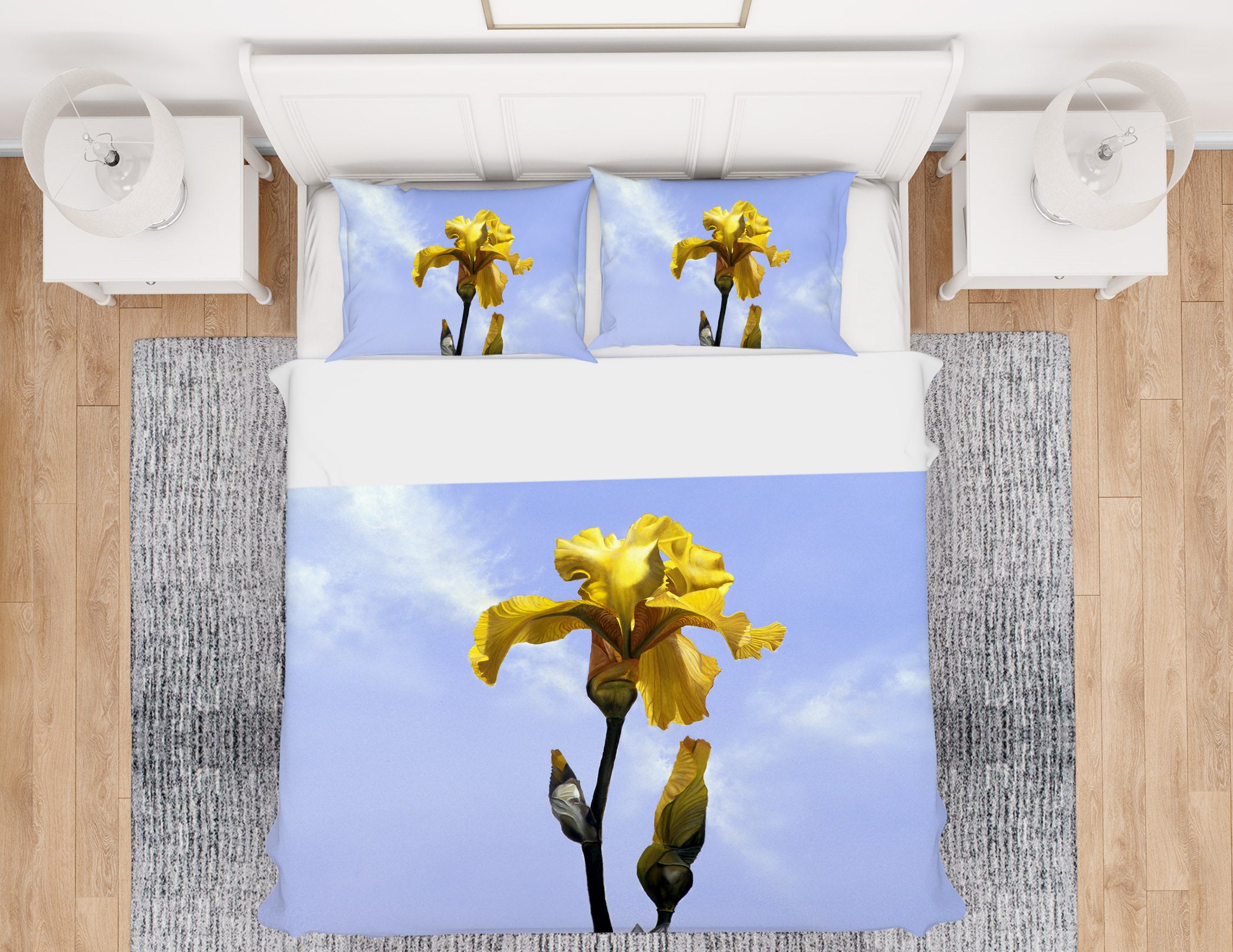 3D Flower 11070 Matthew Holden Bates Bedding Bed Pillowcases Quilt