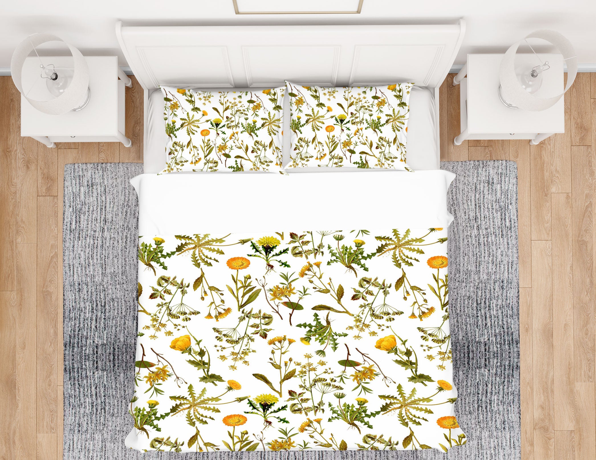 3D Leaf Pattern 18205 Uta Naumann Bedding Bed Pillowcases Quilt