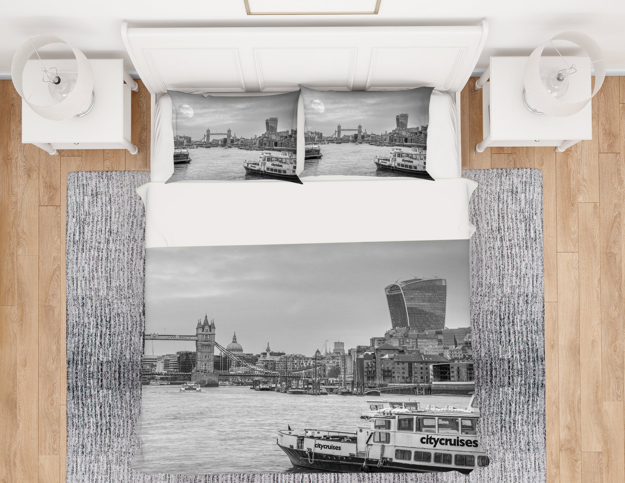 3D Ship Sea 7008 Assaf Frank Bedding Bed Pillowcases Quilt Cover Duvet Cover