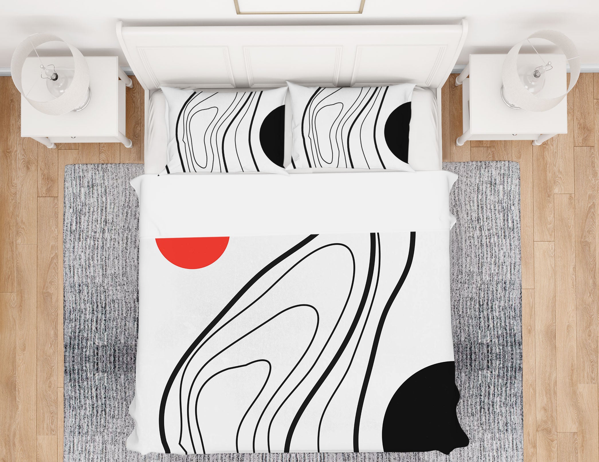 3D Red Ball 187 Boris Draschoff Bedding Bed Pillowcases Quilt