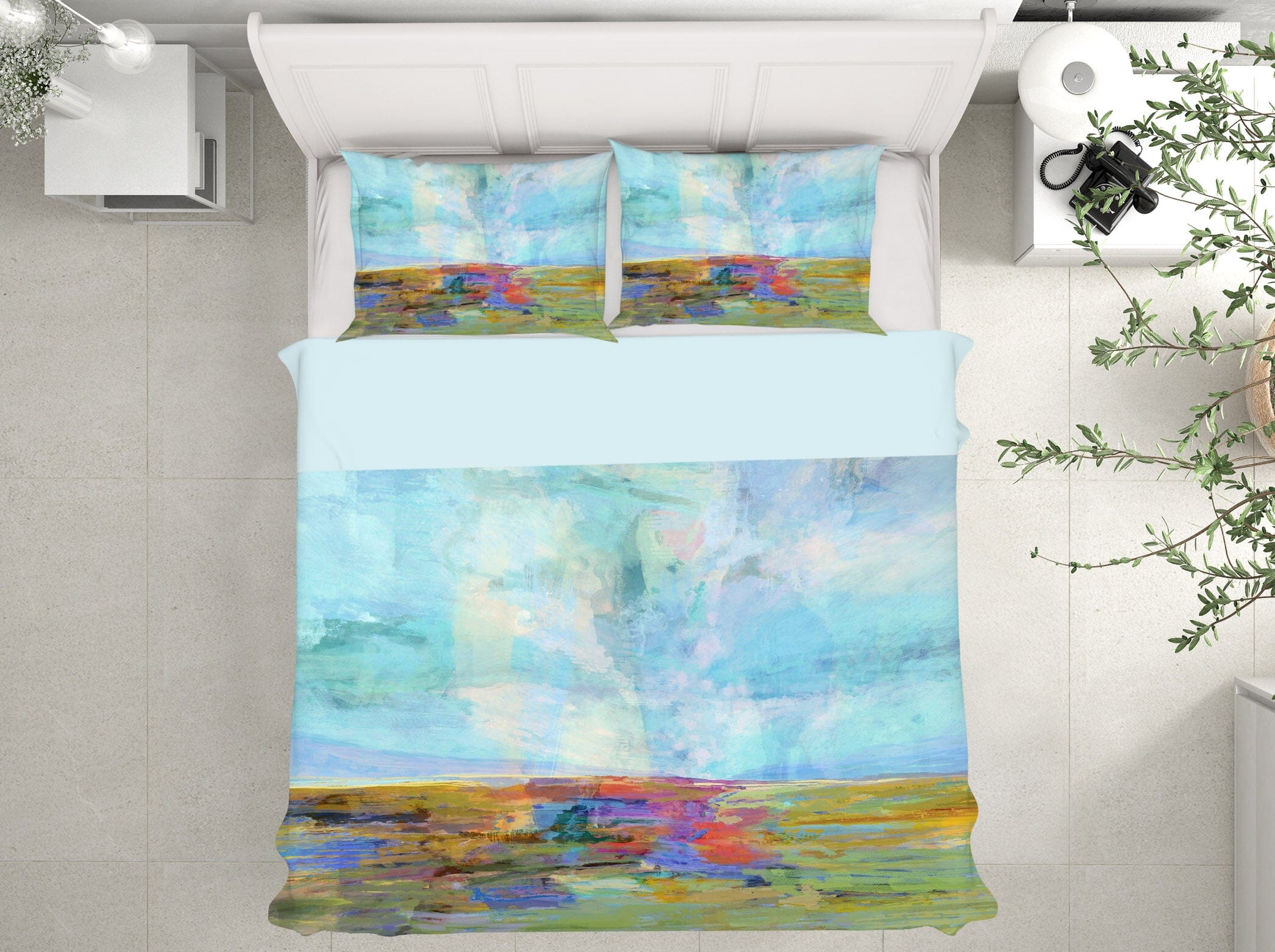 3D Prairie 2118 Michael Tienhaara Bedding Bed Pillowcases Quilt Quiet Covers AJ Creativity Home 