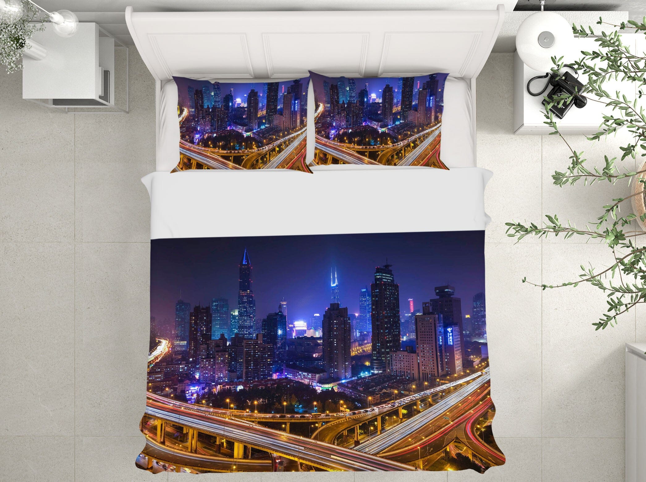 3D Silent City 2107 Marco Carmassi Bedding Bed Pillowcases Quilt Quiet Covers AJ Creativity Home 