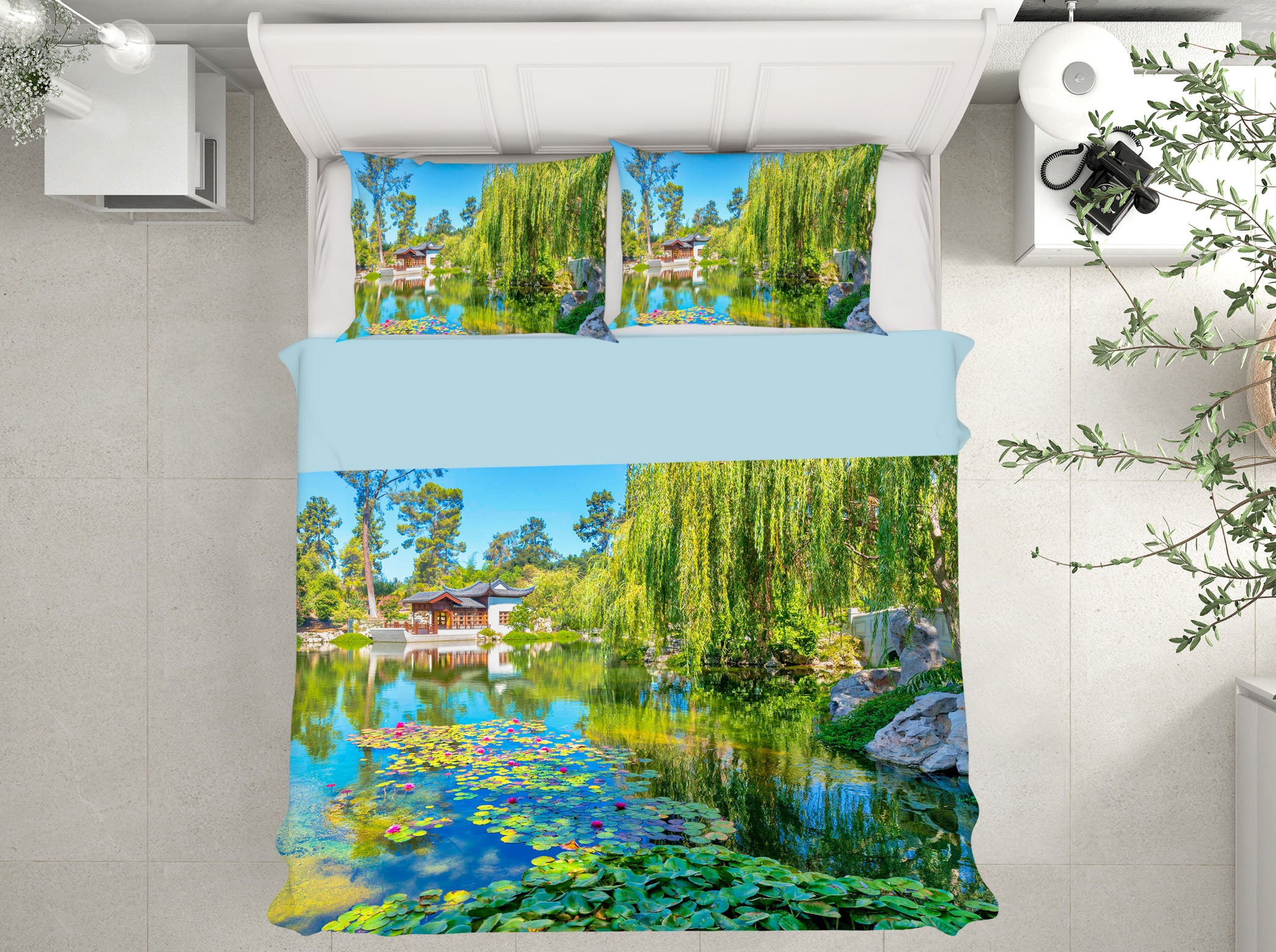 3D Huntington Garden 033 Marco Carmassi Bedding Bed Pillowcases Quilt