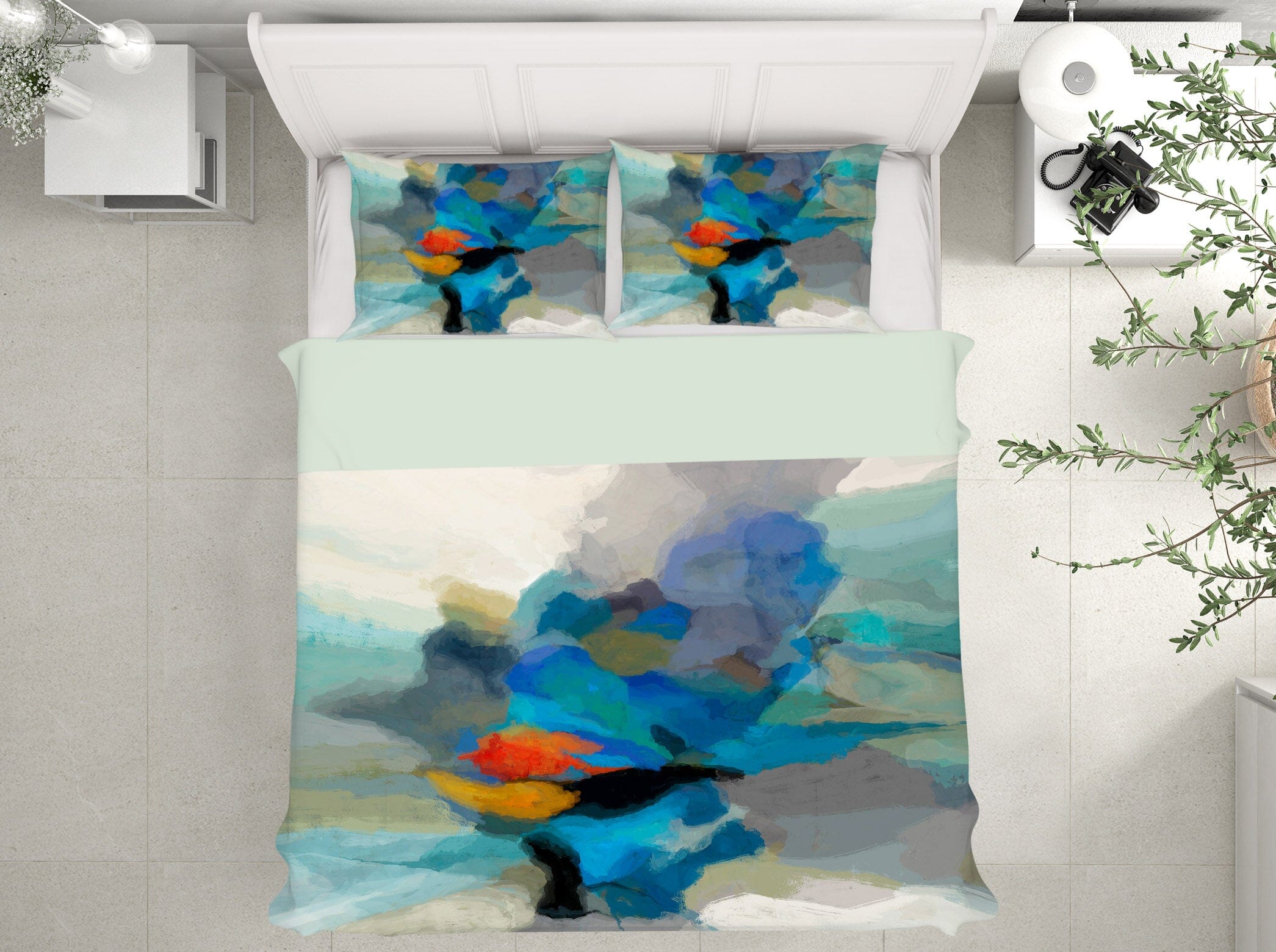 3D Ink Graffiti 2105 Michael Tienhaara Bedding Bed Pillowcases Quilt Quiet Covers AJ Creativity Home 