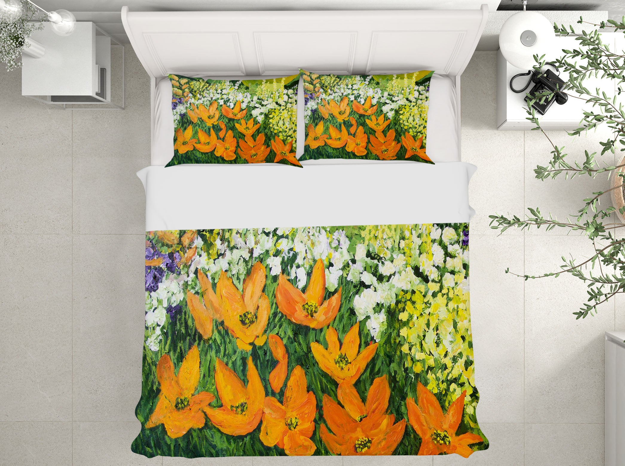 3D Field Of Poppies 1096 Allan P. Friedlander Bedding Bed Pillowcases Quilt