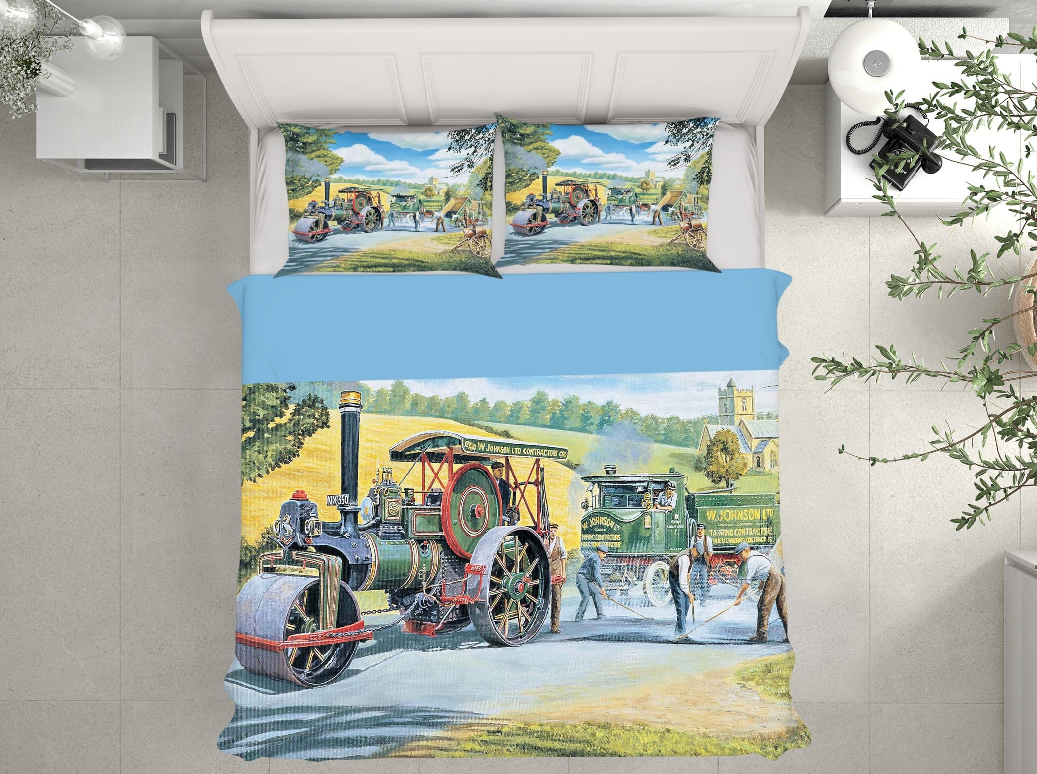3D The Road Menders 2066 Trevor Mitchell bedding Bed Pillowcases Quilt Quiet Covers AJ Creativity Home 