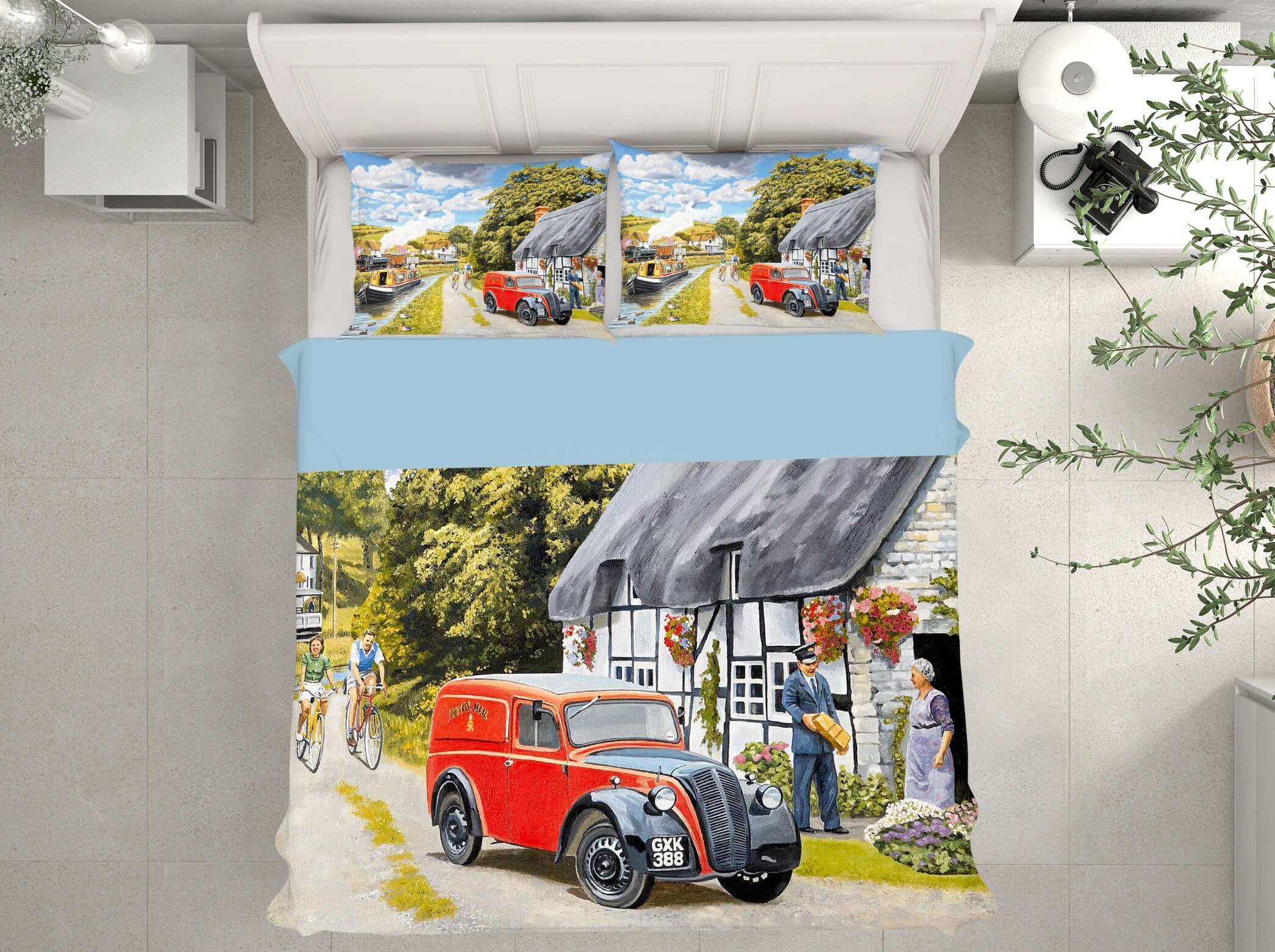3D Parcel For Canal Cottage 2044 Trevor Mitchell bedding Bed Pillowcases Quilt Quiet Covers AJ Creativity Home 