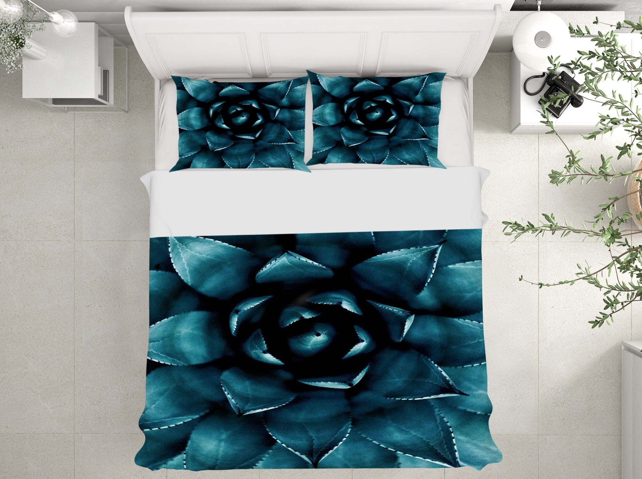 3D Green Flesh 2102 Boris Draschoff Bedding Bed Pillowcases Quilt Quiet Covers AJ Creativity Home 