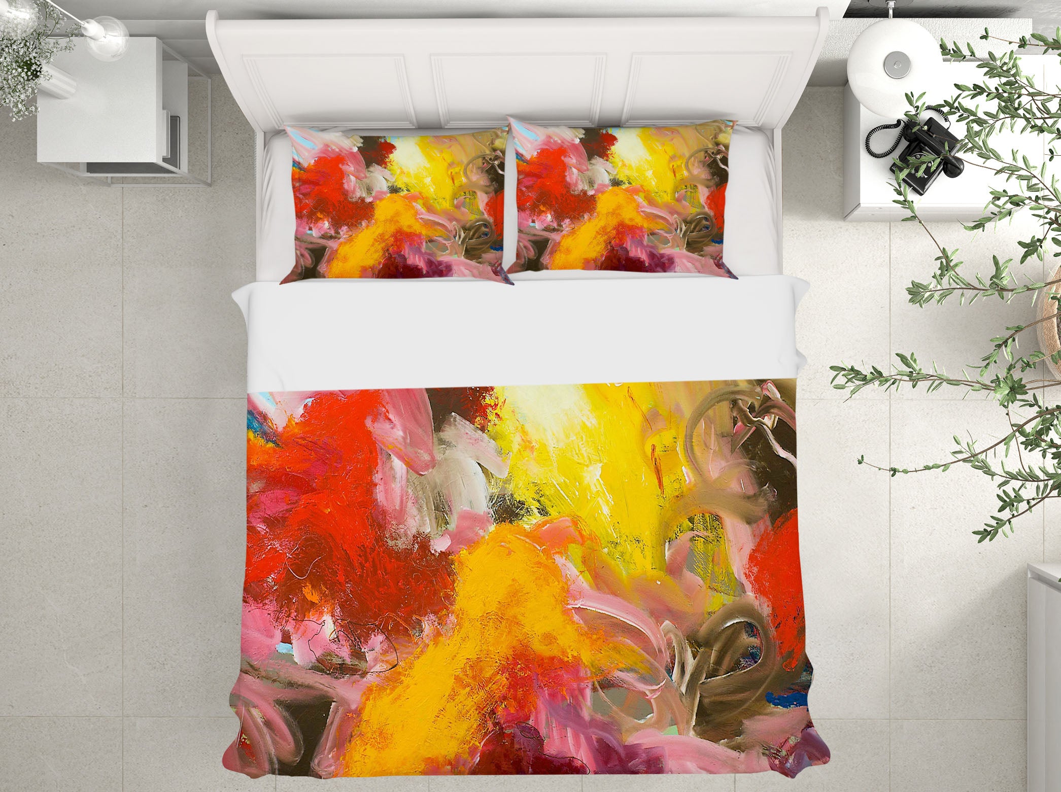 3D Color Painting 1040 Allan P. Friedlander Bedding Bed Pillowcases Quilt