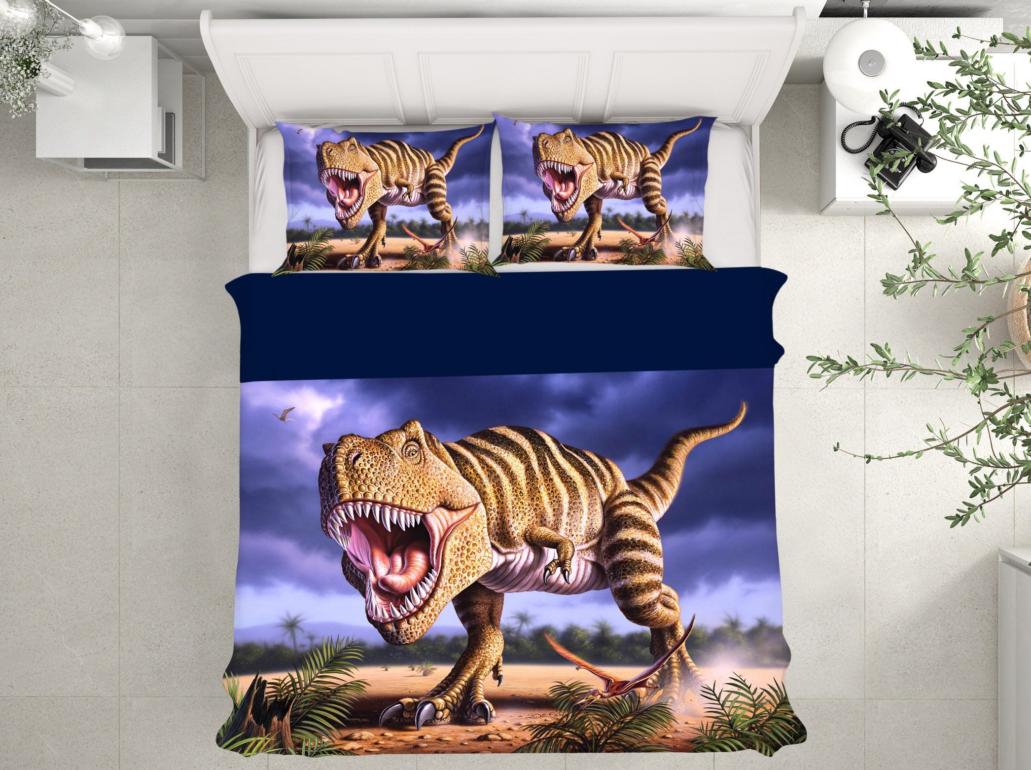 3D Brown Rex 2114 Jerry LoFaro bedding Bed Pillowcases Quilt Quiet Covers AJ Creativity Home 
