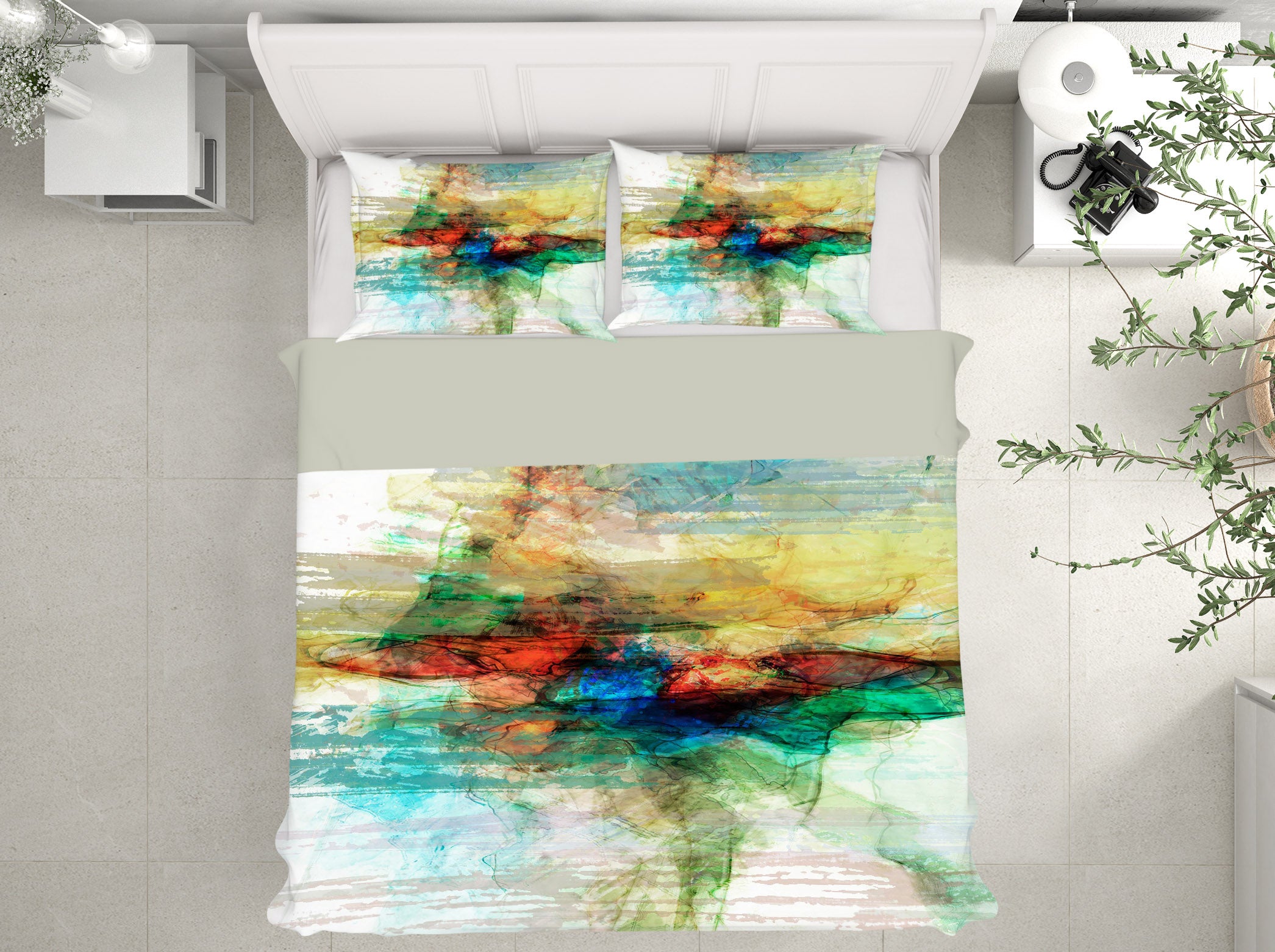 3D Color Texture 1036 Michael Tienhaara Bedding Bed Pillowcases Quilt