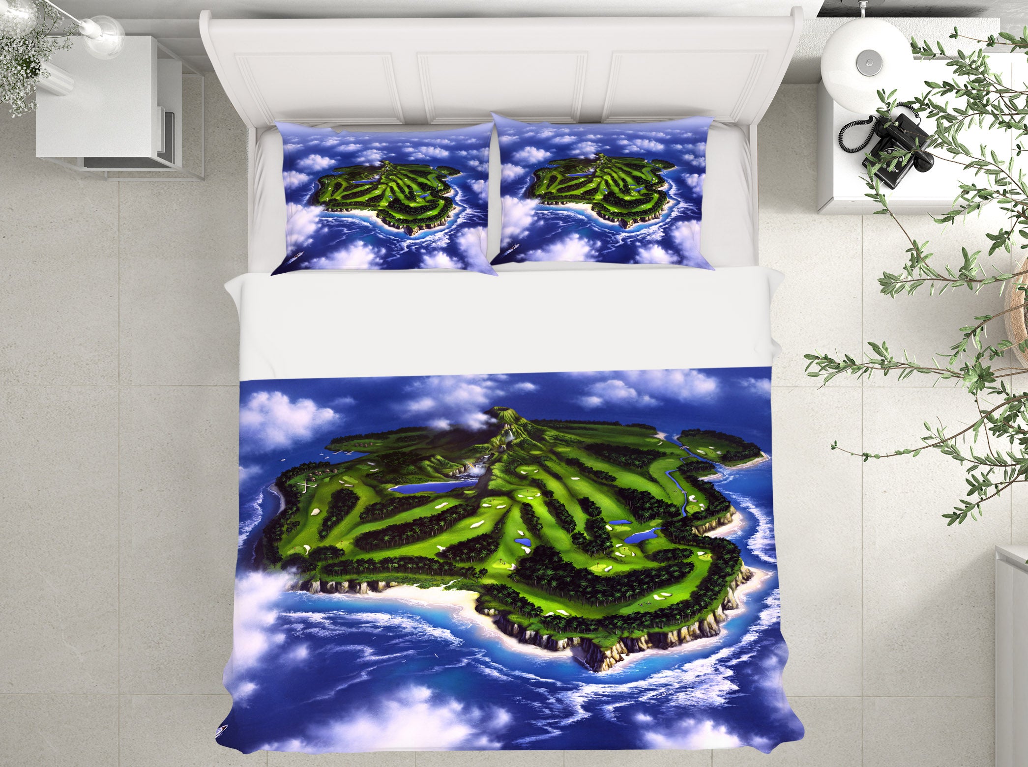 3D Paradise Isle 86007 Jerry LoFaro bedding Bed Pillowcases Quilt