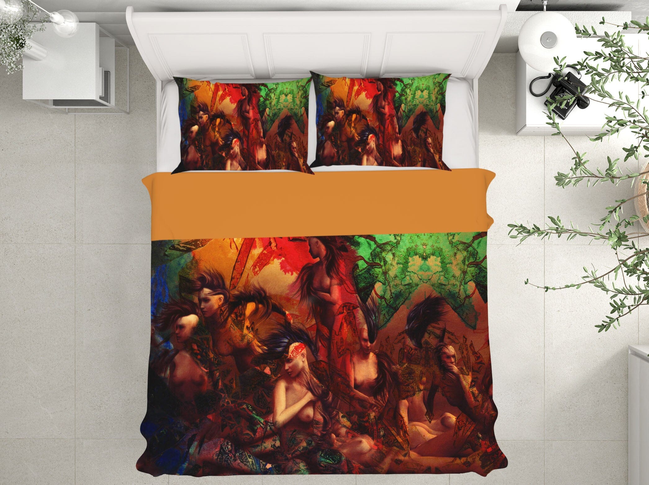 3D Life In Technicolor 2002 Marco Cavazzana Bedding Bed Pillowcases Quilt Quiet Covers AJ Creativity Home 