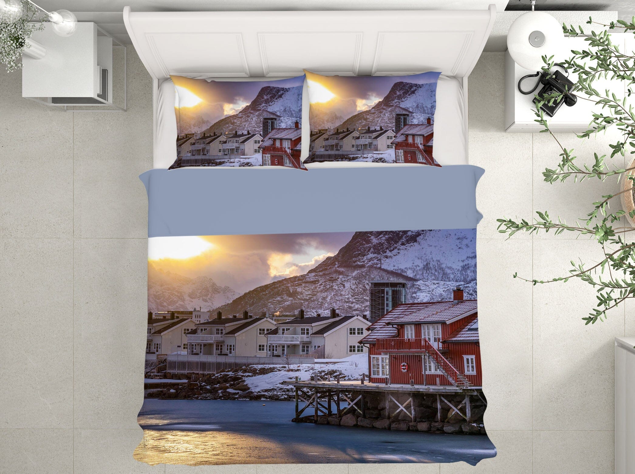 3D Good Morning 2144 Marco Carmassi Bedding Bed Pillowcases Quilt Quiet Covers AJ Creativity Home 
