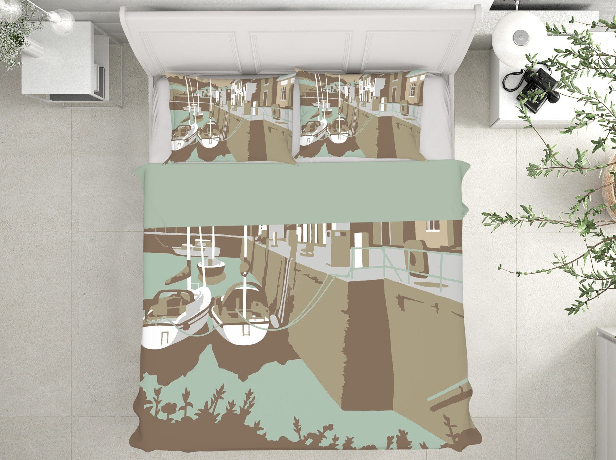 3D Padstow 2034 Steve Read Bedding Bed Pillowcases Quilt Quiet Covers AJ Creativity Home 