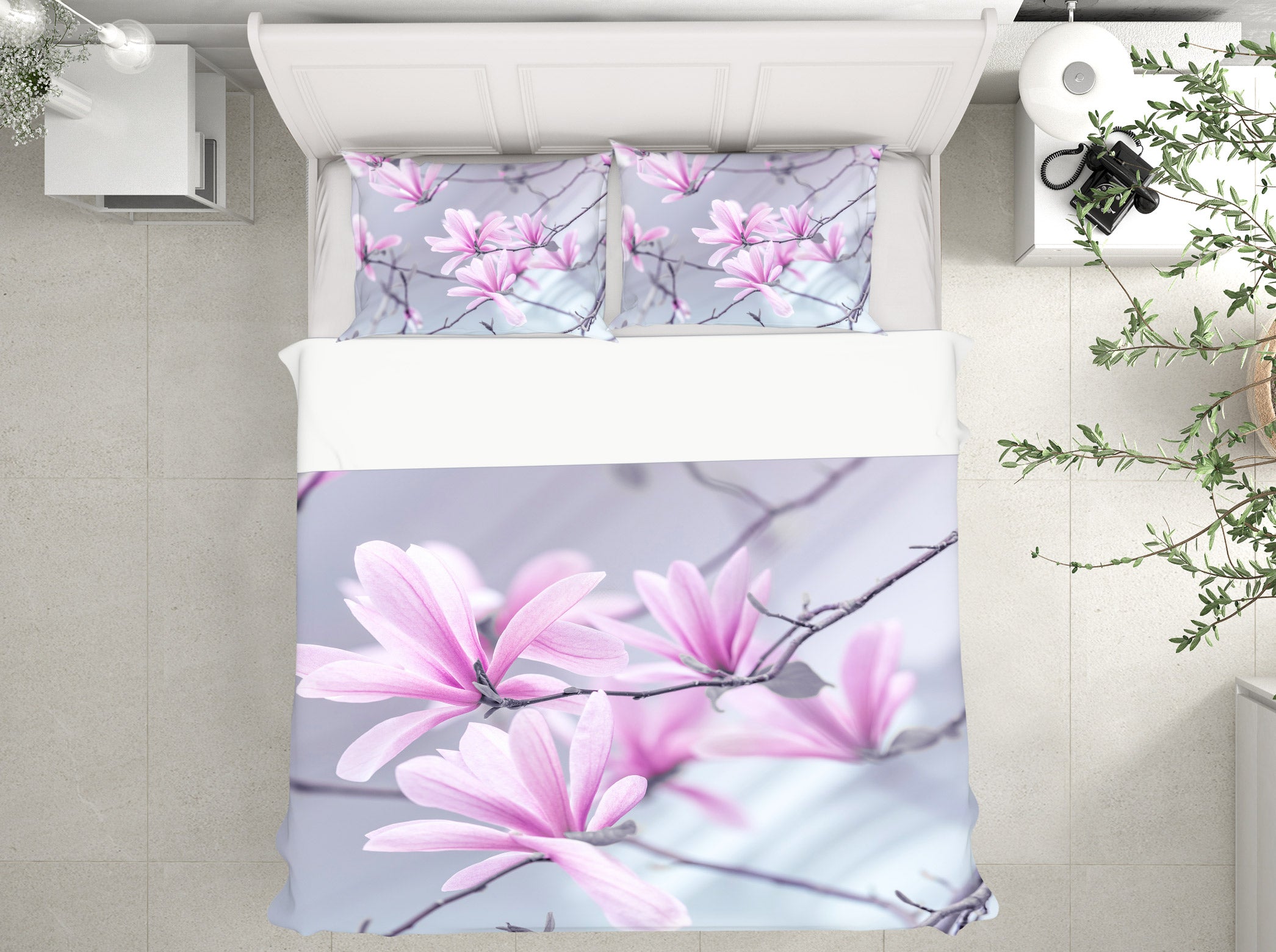 3D Pink Flower 6944 Assaf Frank Bedding Bed Pillowcases Quilt Cover Duvet Cover