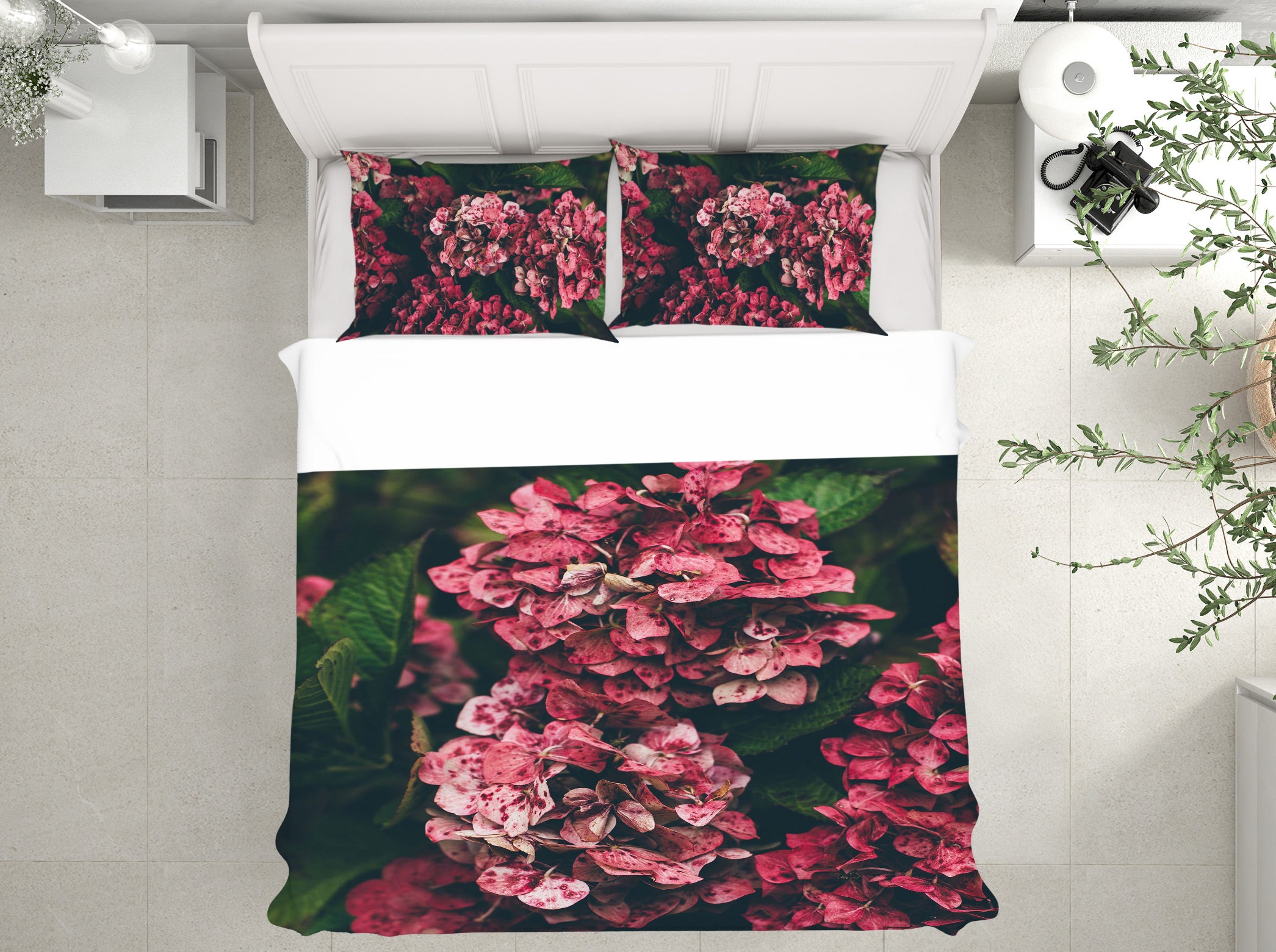3D Flowers 12213 Bed Pillowcases Quilt