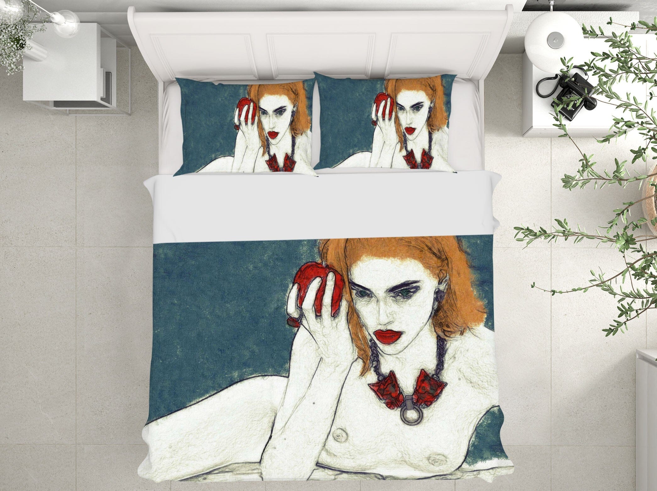 3D Temptation Girl 2011 Marco Cavazzana Bedding Bed Pillowcases Quilt Quiet Covers AJ Creativity Home 
