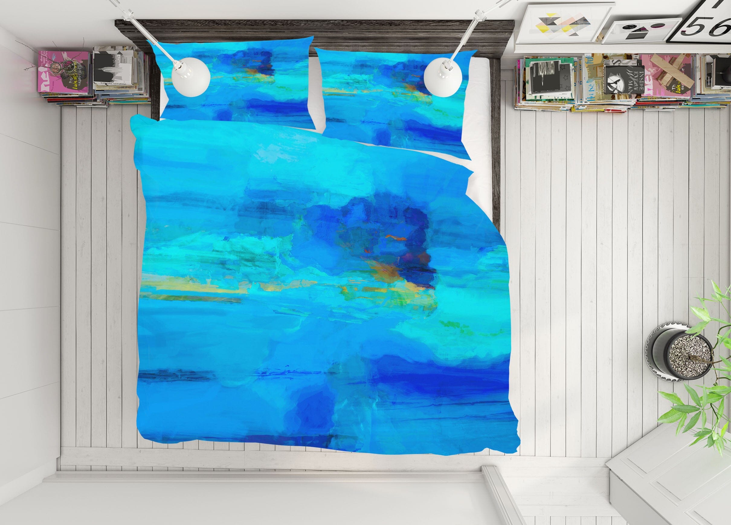 3D Underwater World 2113 Michael Tienhaara Bedding Bed Pillowcases Quilt Quiet Covers AJ Creativity Home 