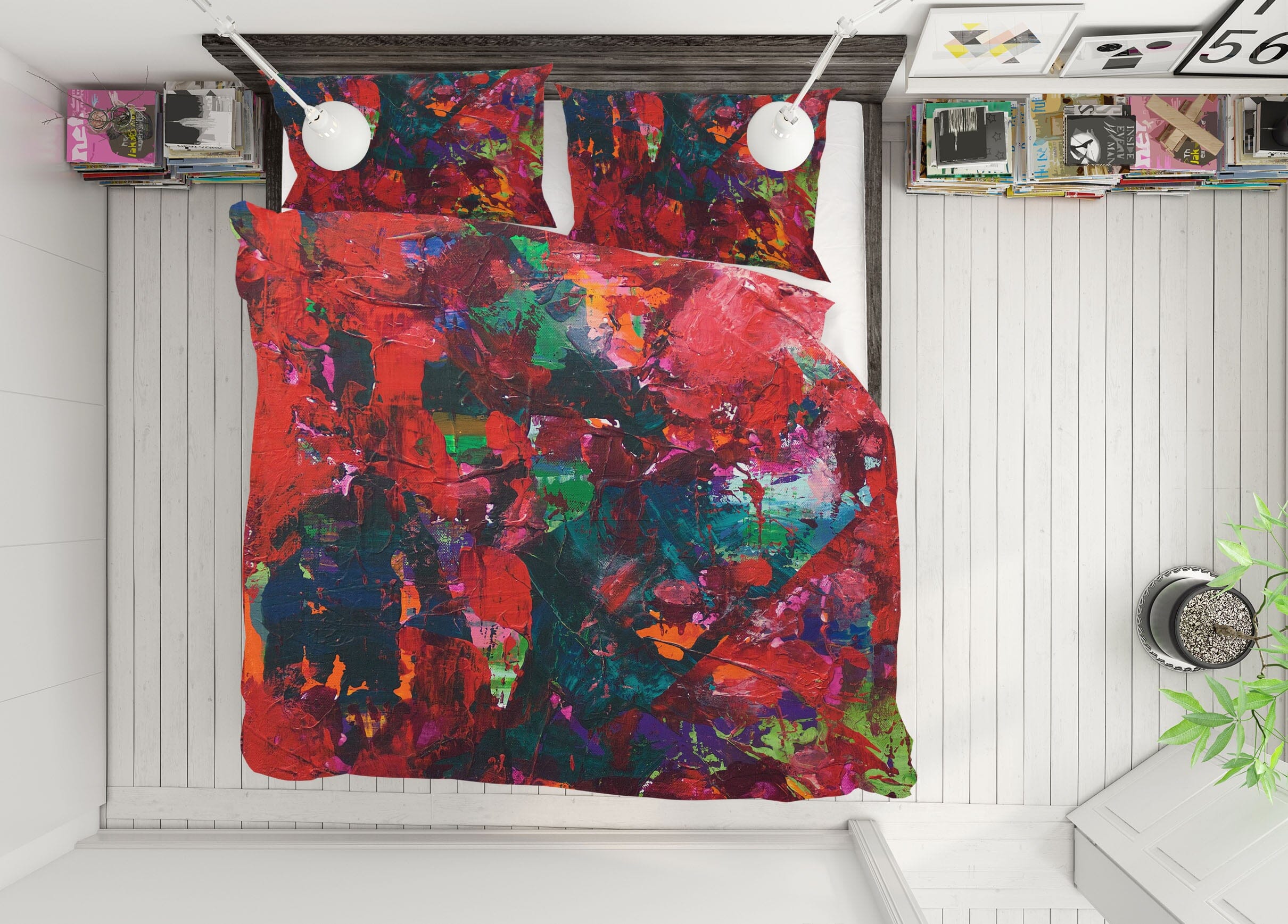 3D Garden Forest 120 Allan P. Friedlander Bedding Bed Pillowcases Quilt Quiet Covers AJ Creativity Home 