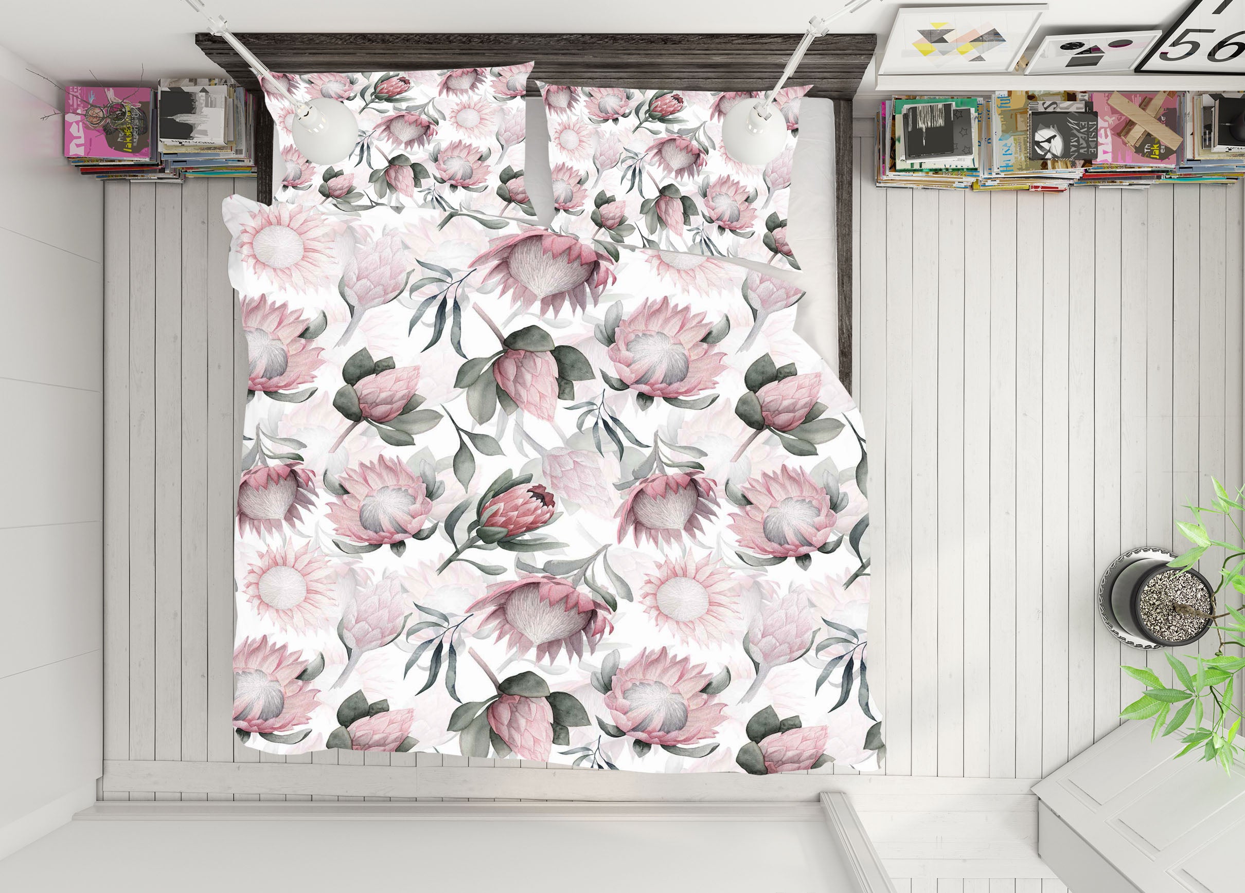 3D Flower 18193 Uta Naumann Bedding Bed Pillowcases Quilt