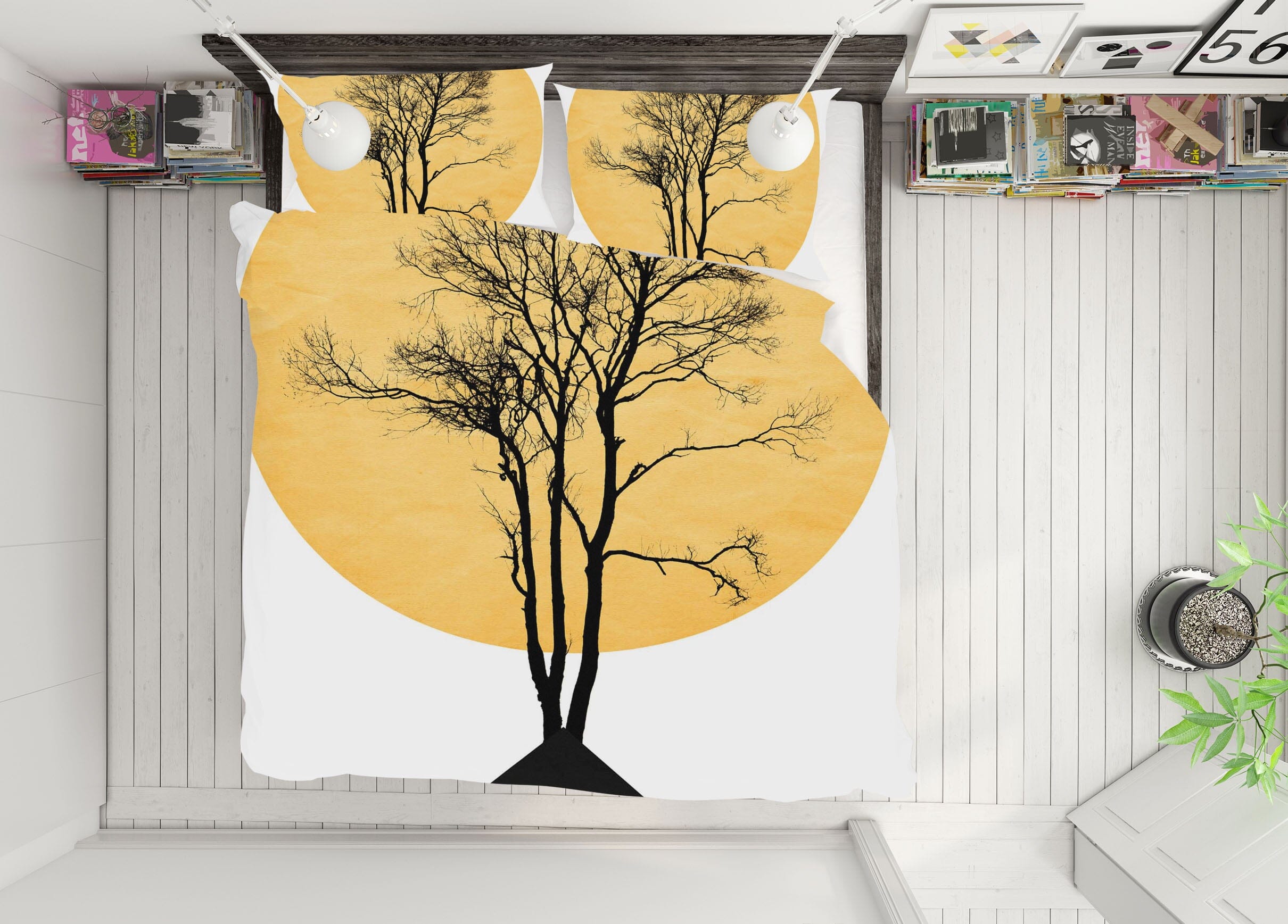 3D Japanese Zen 2106 Boris Draschoff Bedding Bed Pillowcases Quilt Quiet Covers AJ Creativity Home 