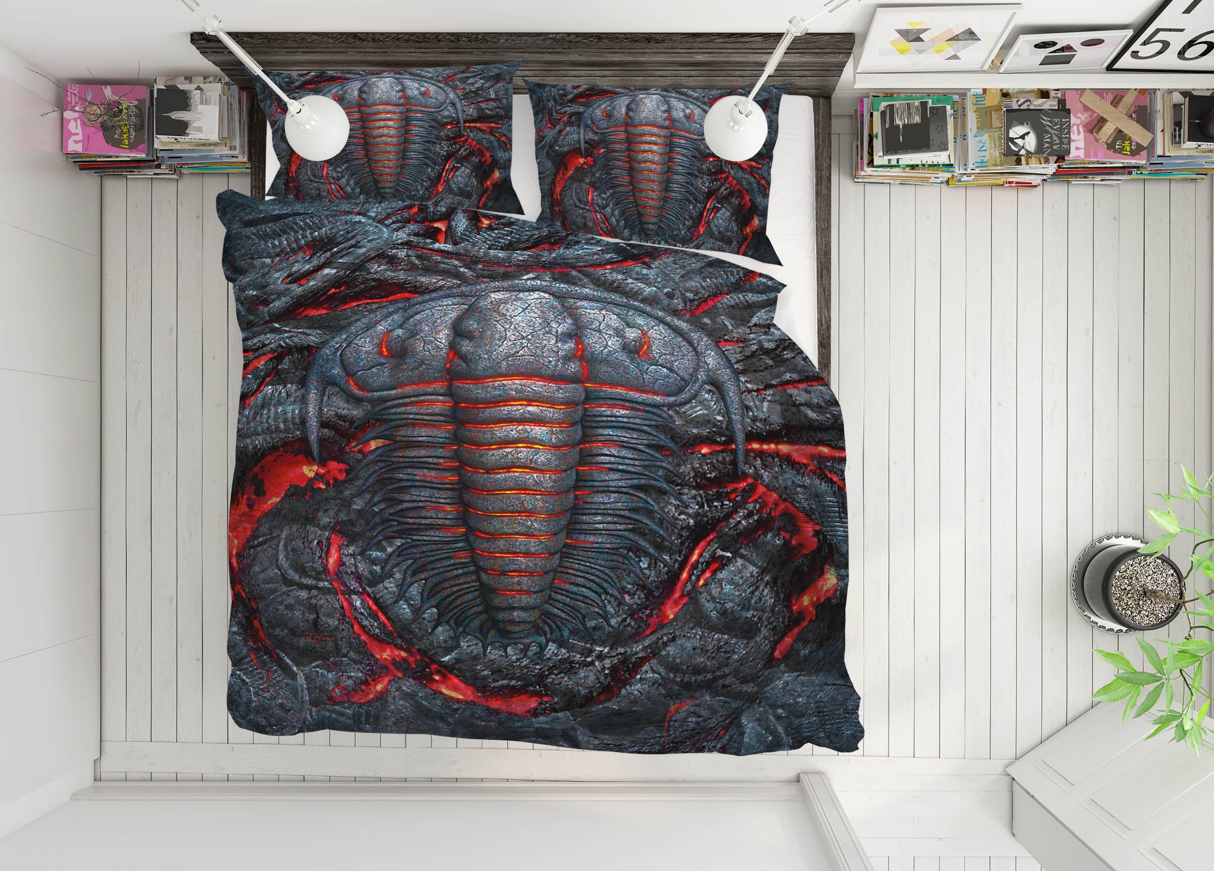 3D Permian Heat 86037 Jerry LoFaro bedding Bed Pillowcases Quilt