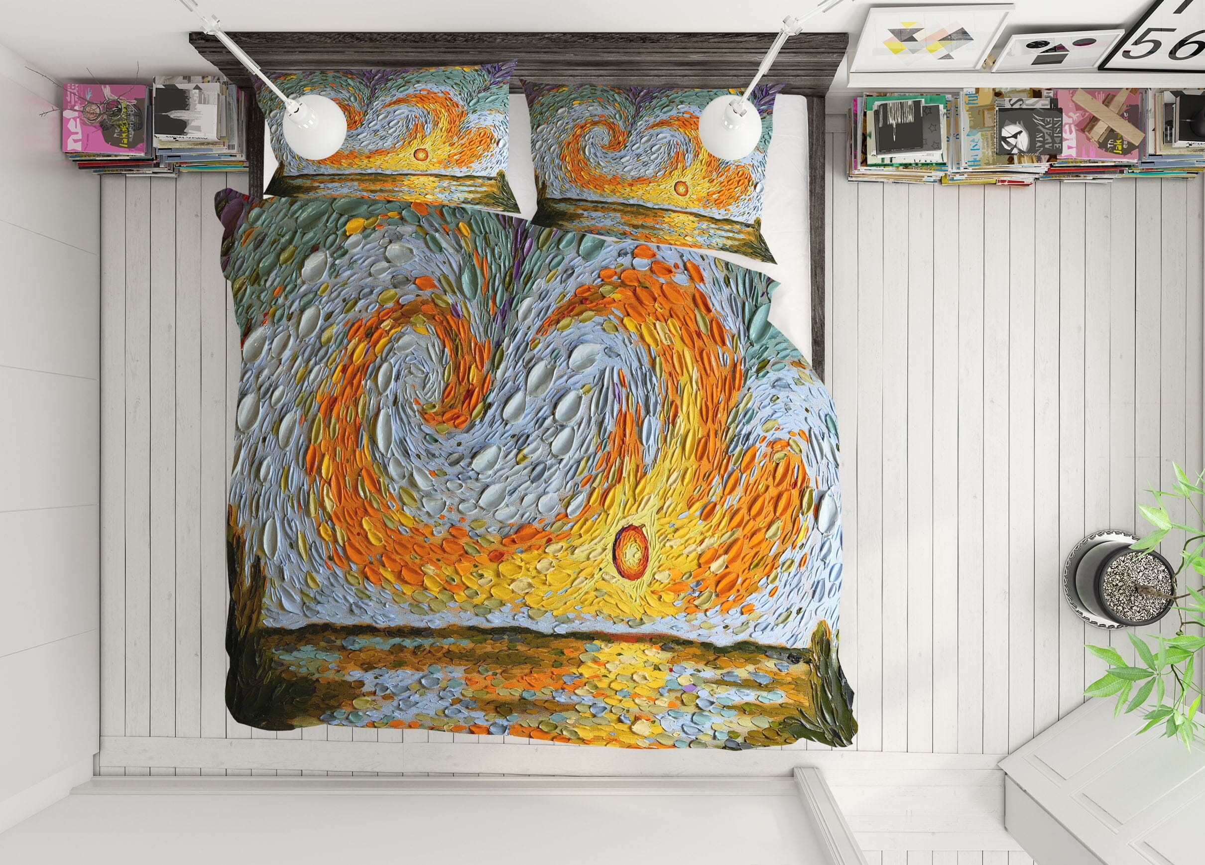 3D Phoenix 2107 Dena Tollefson bedding Bed Pillowcases Quilt Quiet Covers AJ Creativity Home 