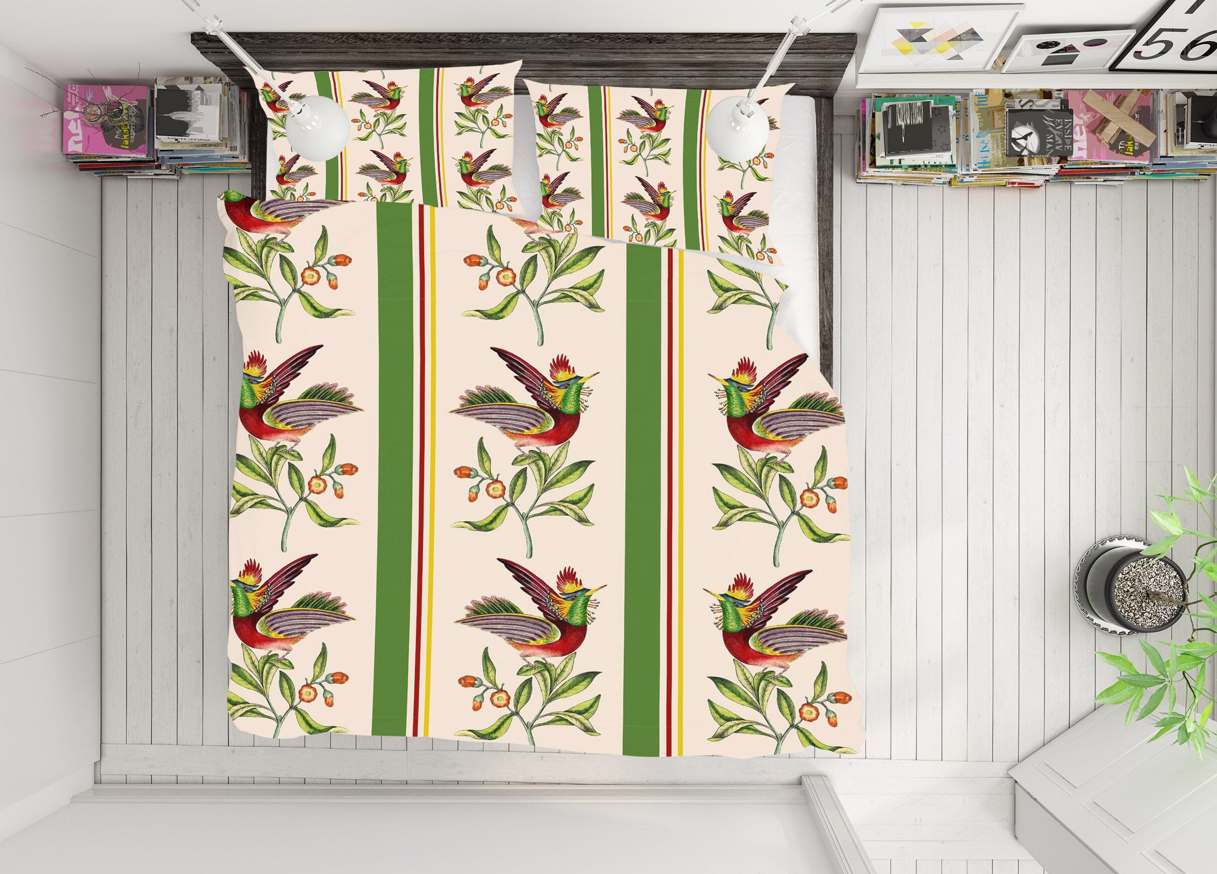 3D Phoenix Bird 175 Uta Naumann Bedding Bed Pillowcases Quilt Quiet Covers AJ Creativity Home 
