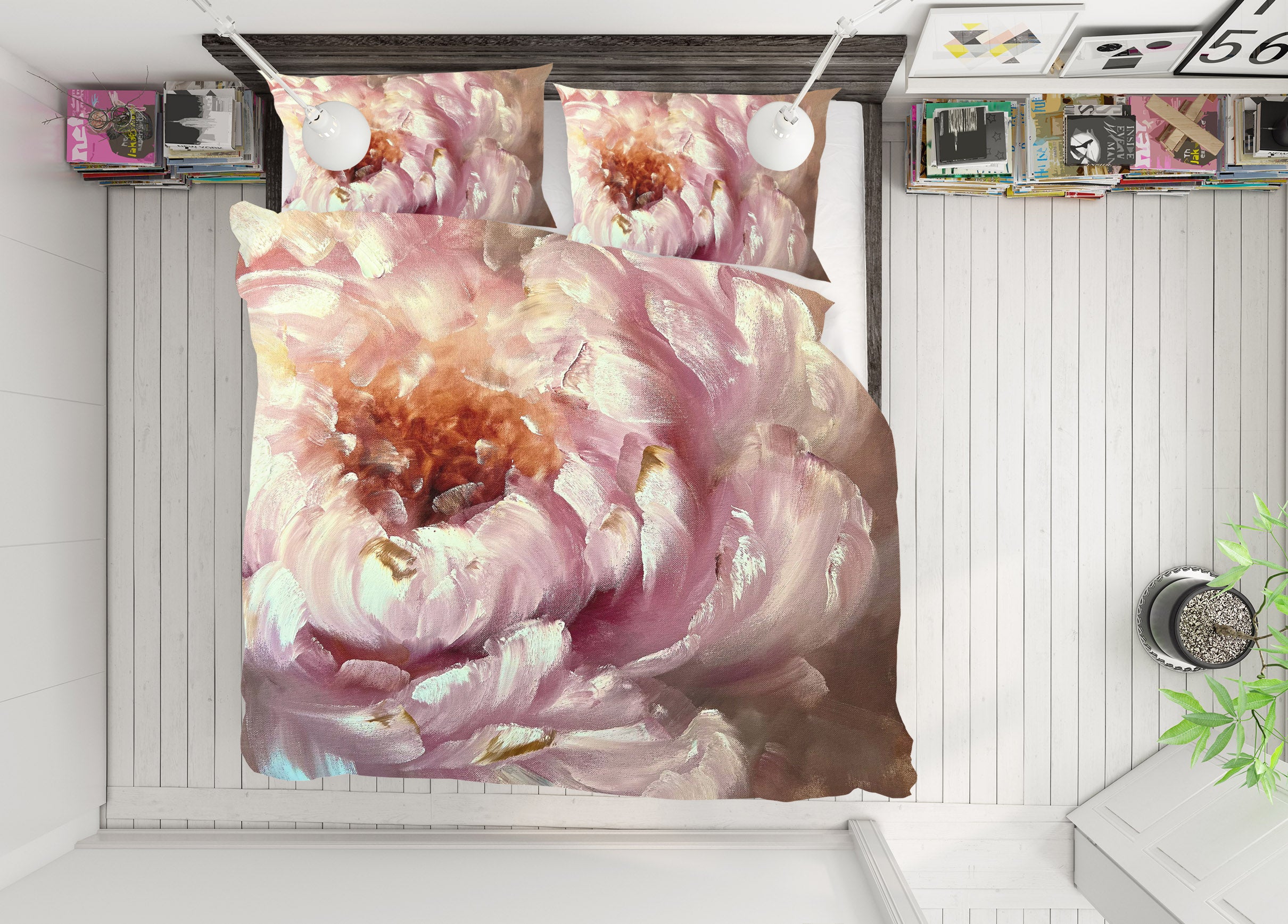 3D Painted Flowers 3823 Skromova Marina Bedding Bed Pillowcases Quilt Cover Duvet Cover