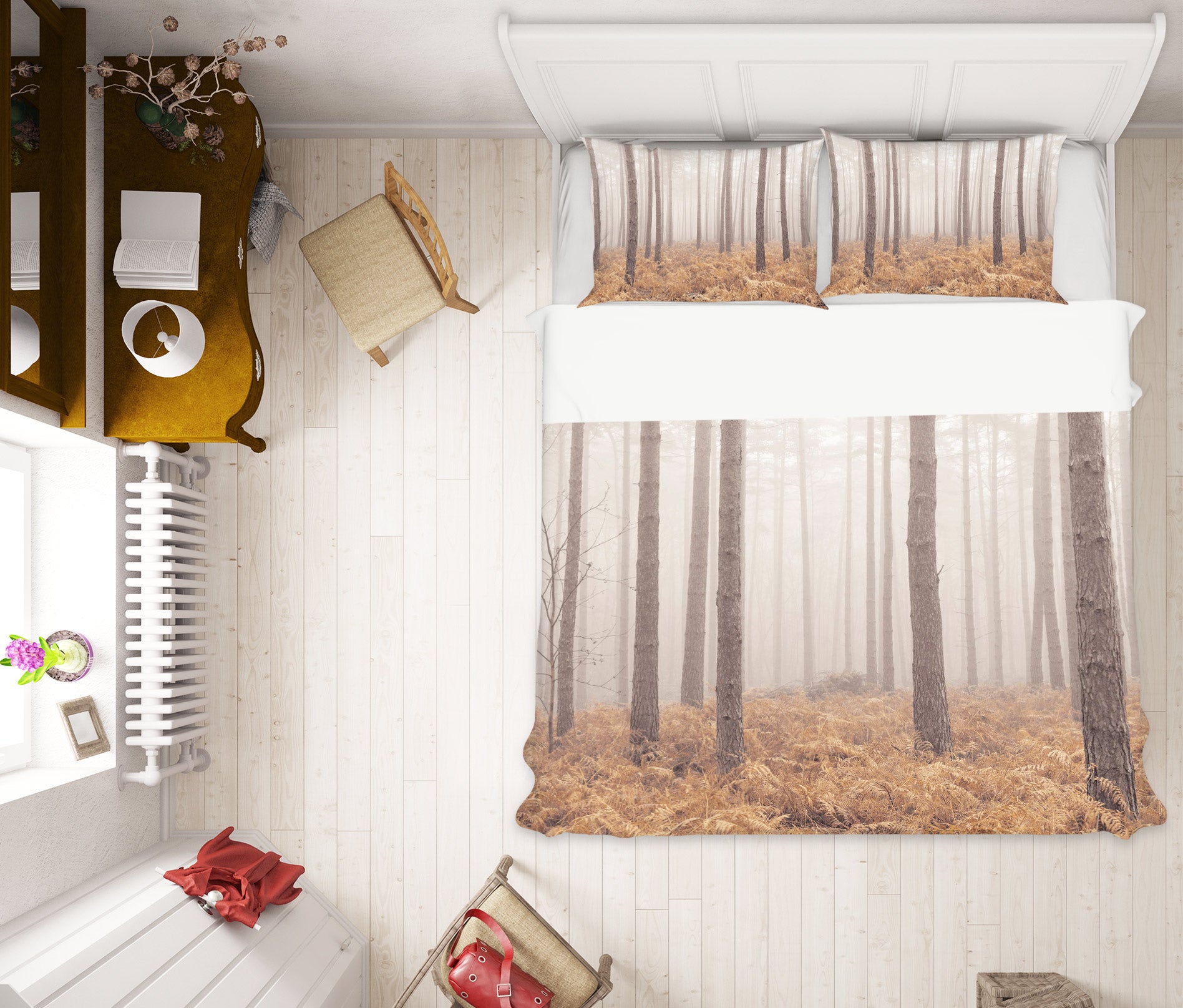 3D Forest Meadow 6990 Assaf Frank Bedding Bed Pillowcases Quilt Cover Duvet Cover