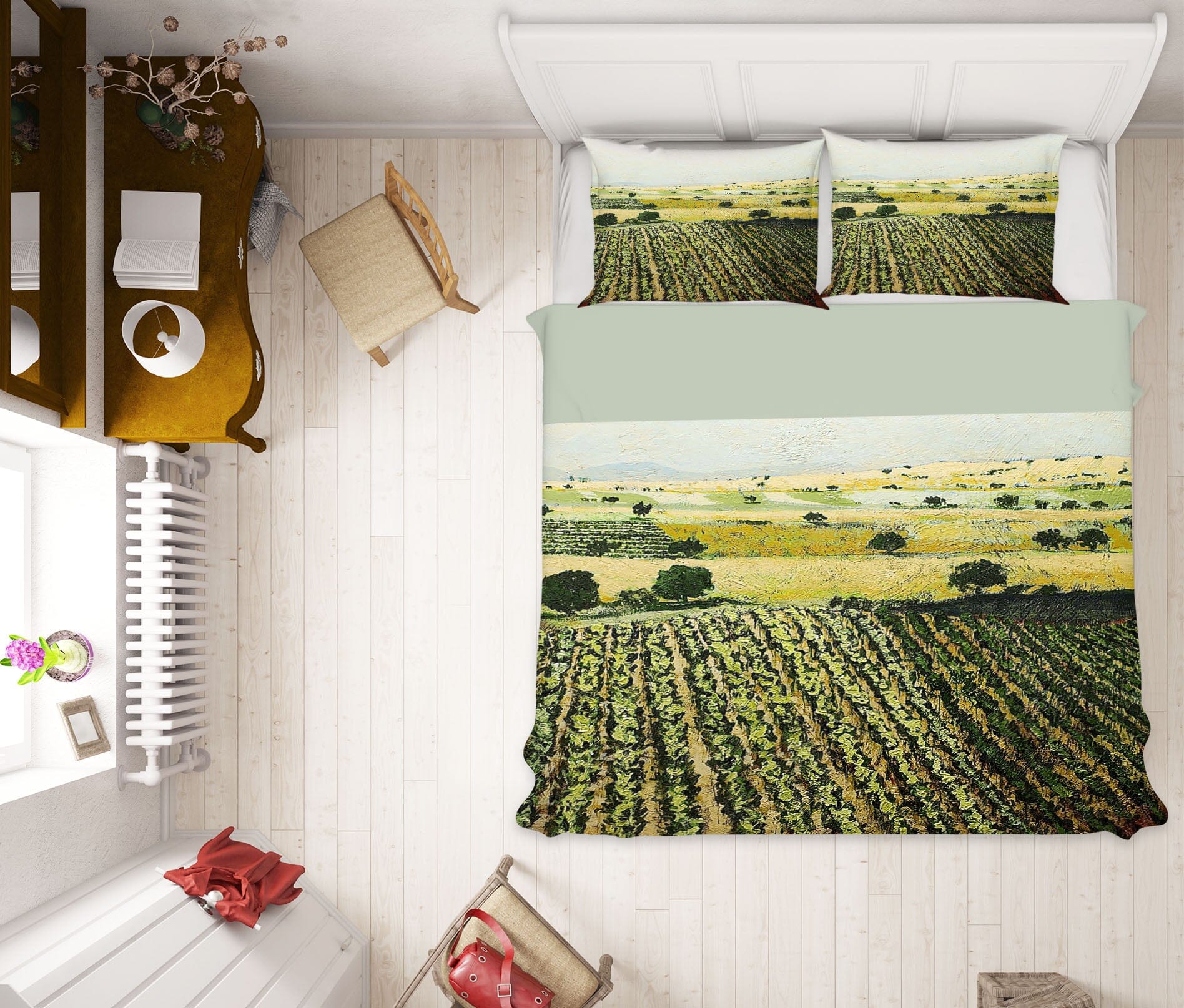 3D Storms Over 2101 Allan P. Friedlander Bedding Bed Pillowcases Quilt Quiet Covers AJ Creativity Home 
