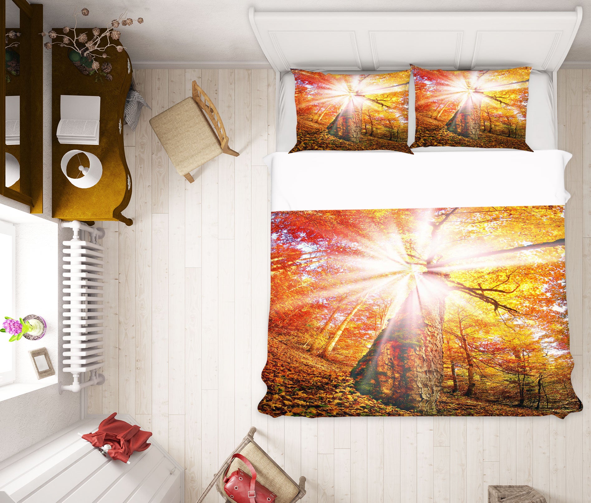 3D Sunlight 16181 Bed Pillowcases Quilt