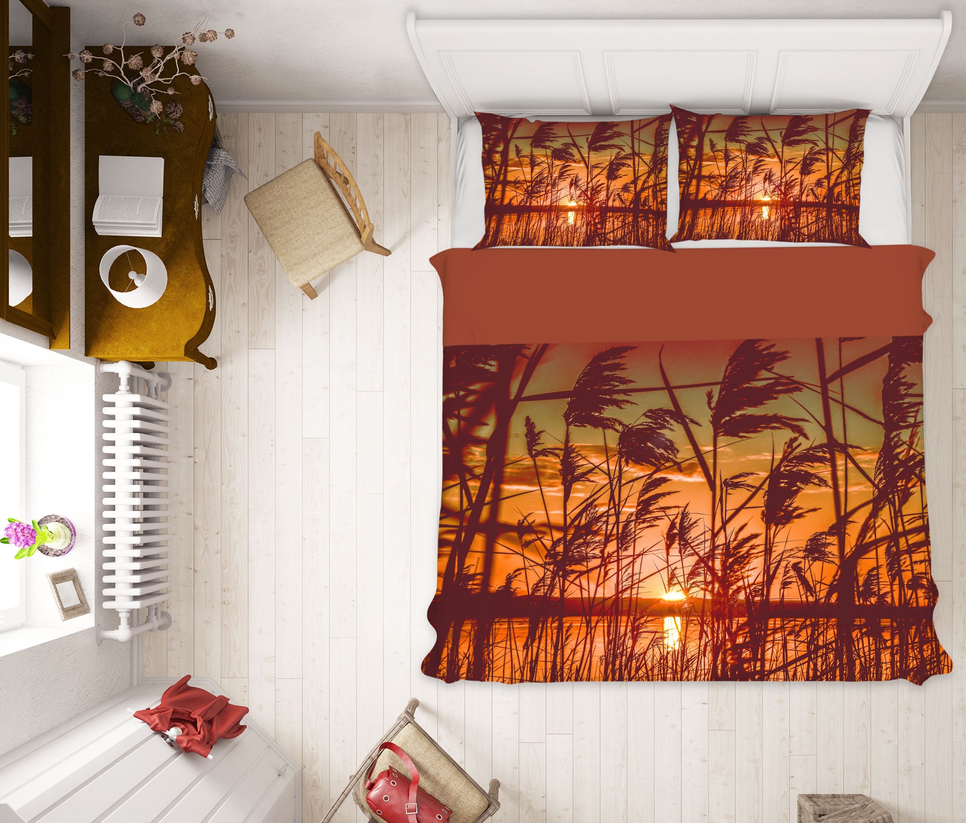 3D Reed 59155 Bed Pillowcases Quilt