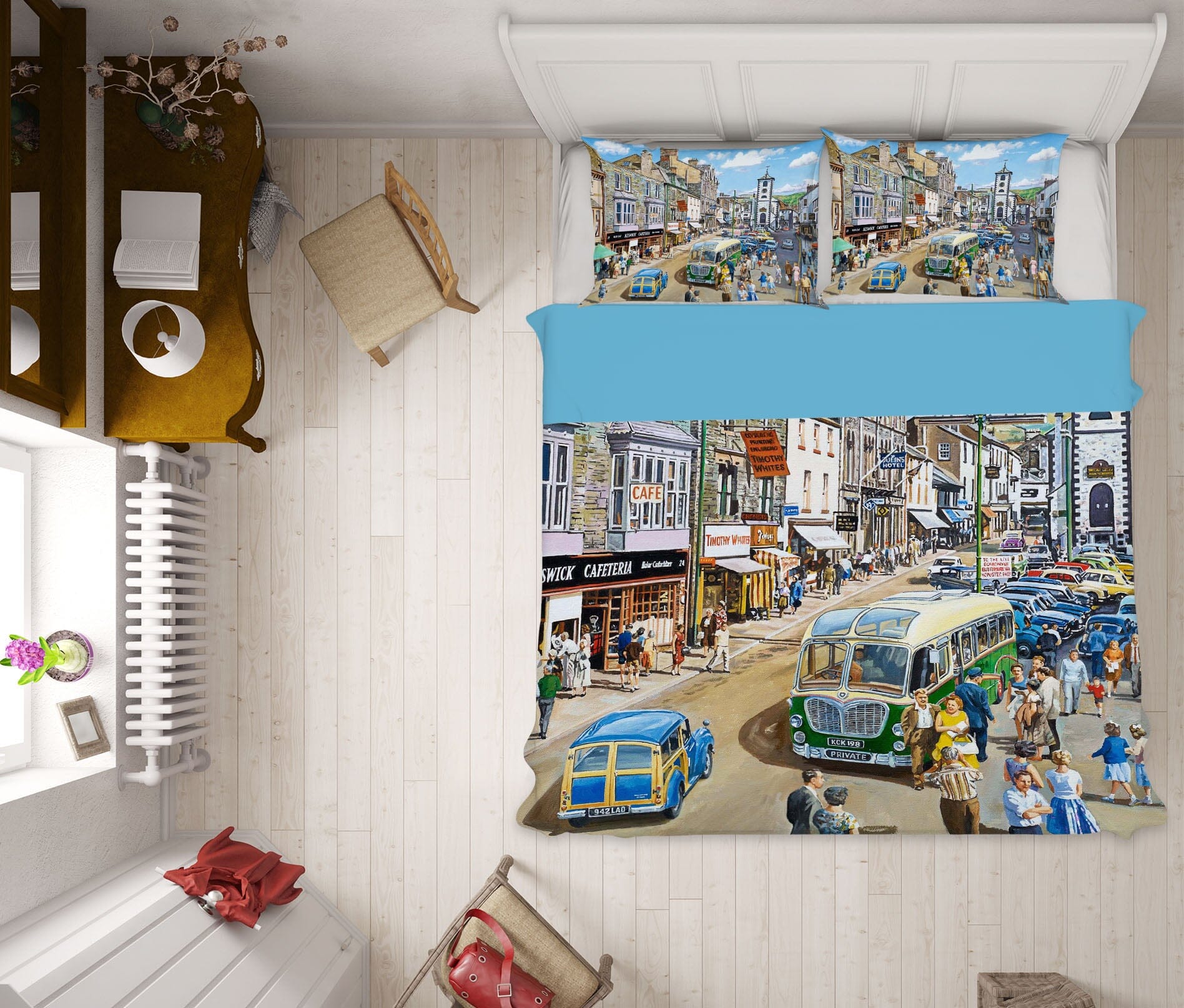 3D Keswick Cumbria 2033 Trevor Mitchell bedding Bed Pillowcases Quilt Quiet Covers AJ Creativity Home 