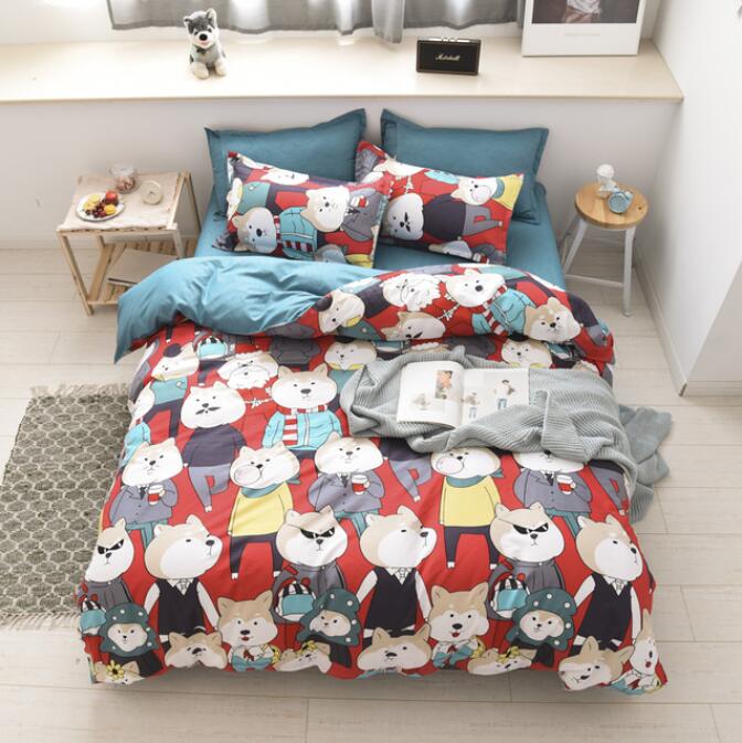 3D Cartoon Shiba Lnu 13120 Bed Pillowcases Quilt