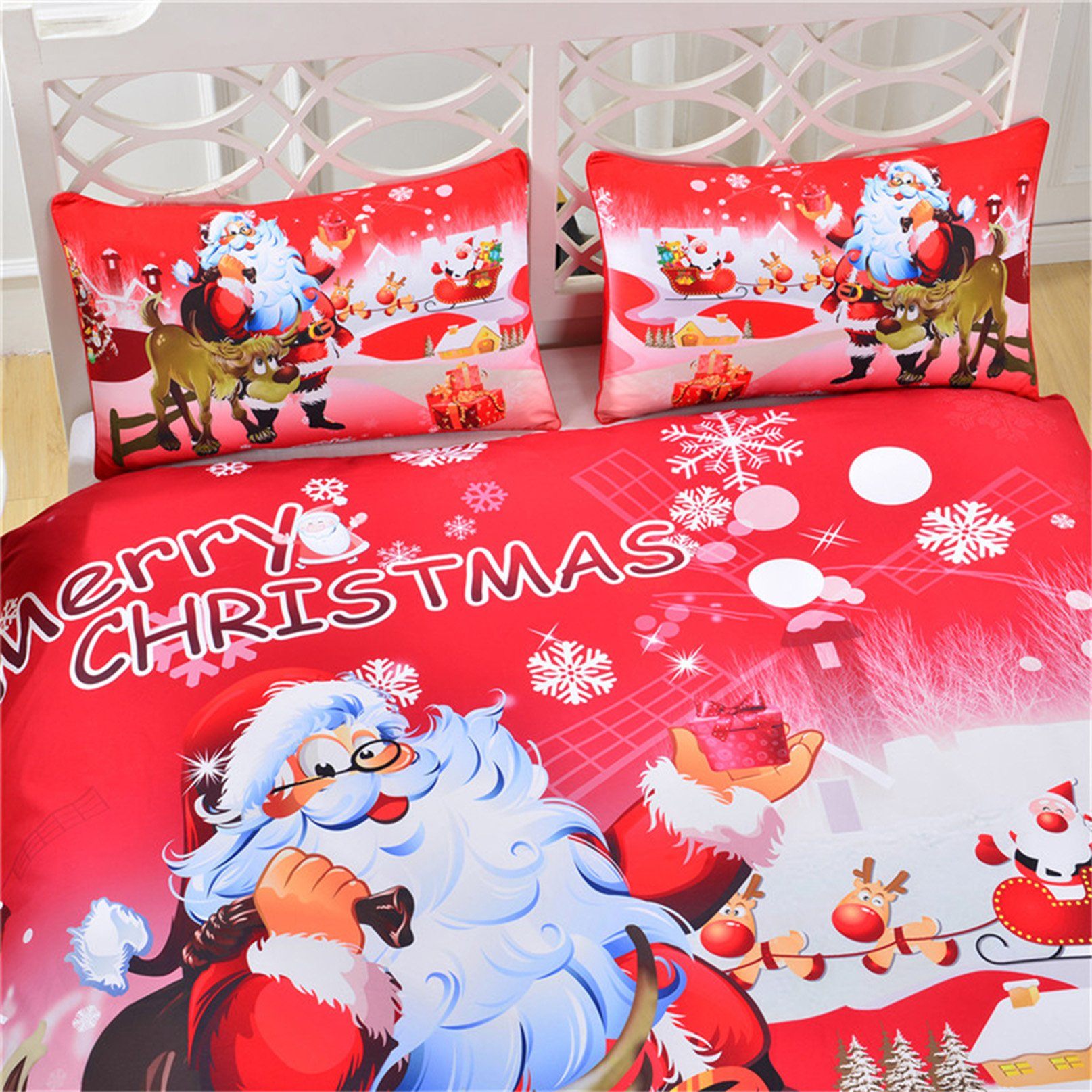 3D Christmas Party 176 Bed Pillowcases Quilt Wallpaper AJ Wallpaper 