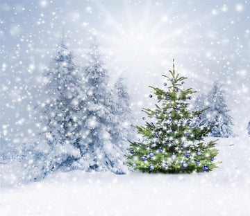 3D Christmas Tree Snowflake Drift 4 Wallpaper AJ Wallpaper 