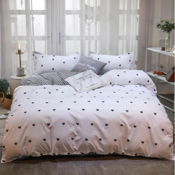 3D Little Love Dots On Pink Bottom 5194 Bed Pillowcases Quilt