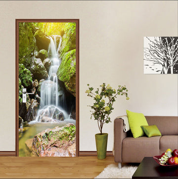 3D Waterfall 24115 Door Mural