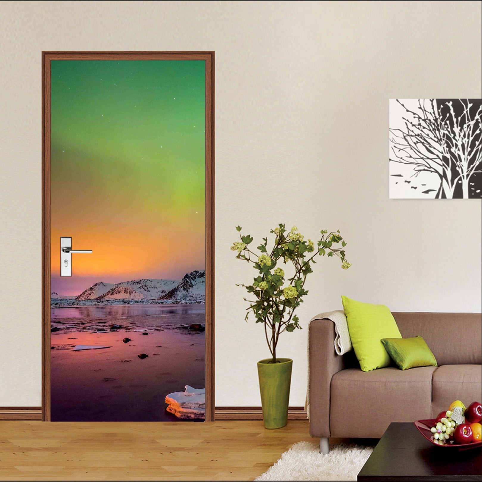 3D Color Aurora 12258 Marco Carmassi Door Mural