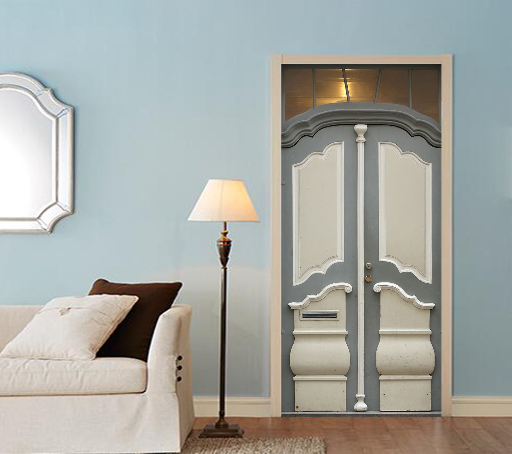 3D European Sstyle Door 031 Door Mural
