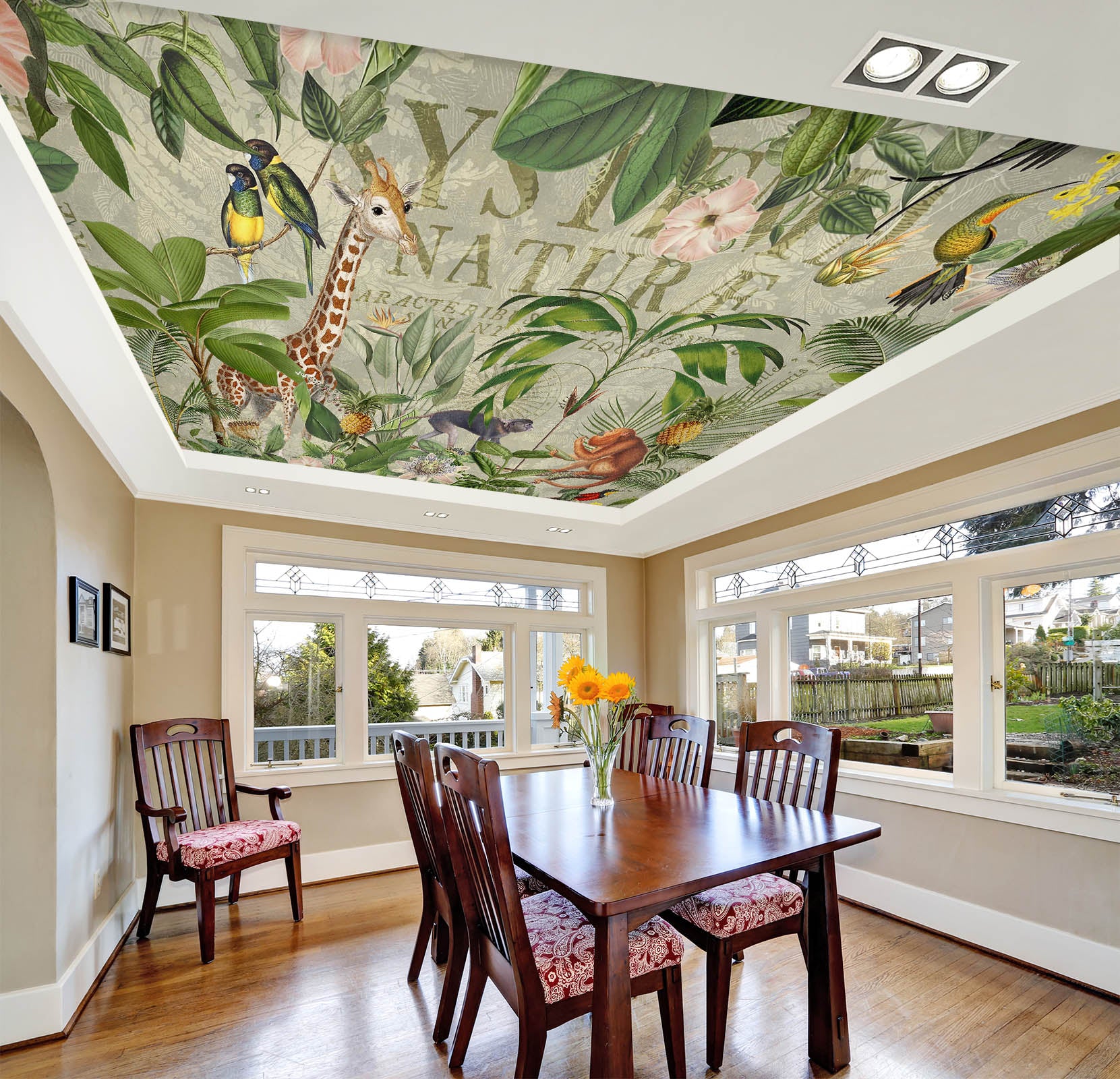 3D Animal Trees 5271 Andrea Haase Ceiling Wallpaper Murals