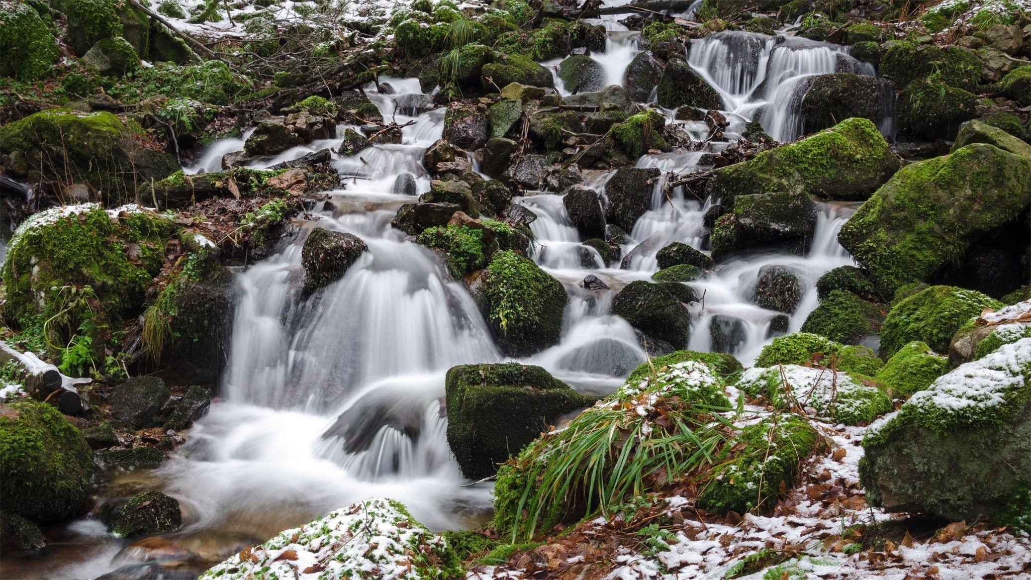 3D Stony Creeks Kitchen Mat Floor Mural Wallpaper AJ Wallpaper 