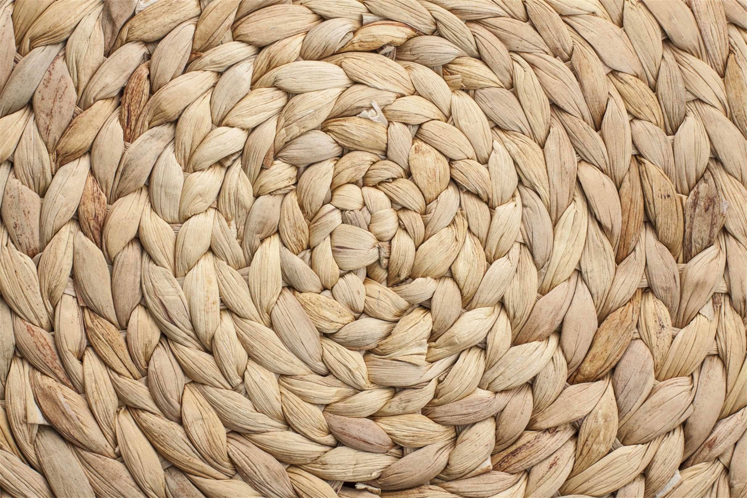 3D Straw Weaving Kitchen Mat Floor Mural Wallpaper AJ Wallpaper 